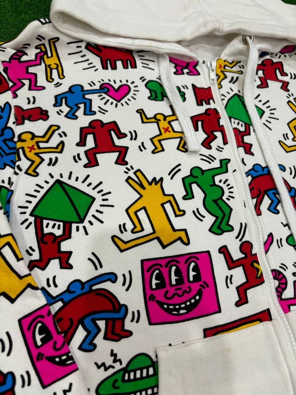 Japanese Brand × Keith Haring × Vintage Keith Haring Big Bang Collaboration Tour Hoodie Rare Size US M / EU 48-50 / 2 - 3 Thumbnail