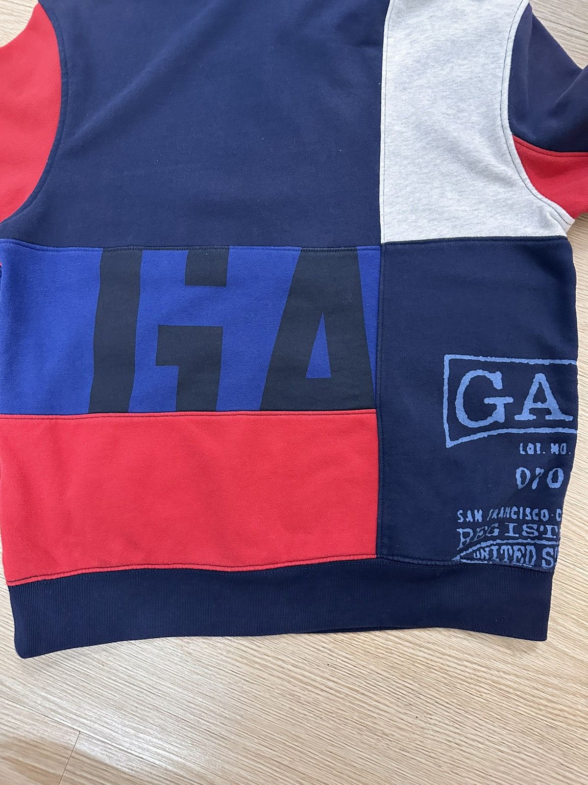 Beauty Beast Very Rare And Beautiful Gap Authentic Patchwork Hoodie Size US M / EU 48-50 / 2 - 15 Thumbnail