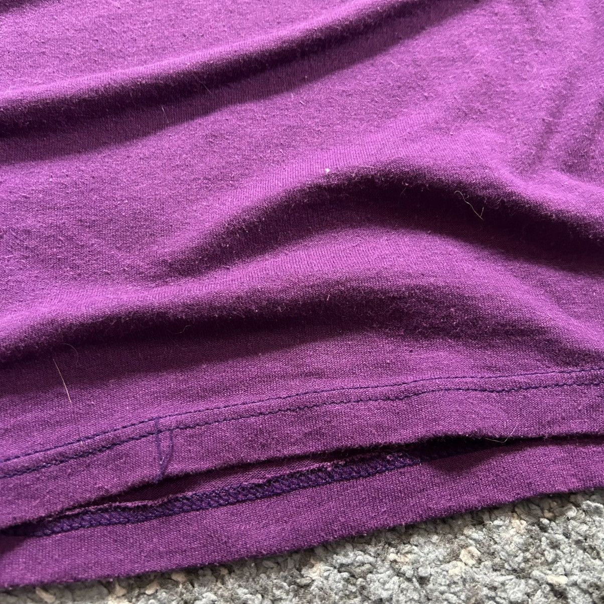 Logo 7 90s COLORADO ROCKiES HiGH NECK SiNGLE STiTCH MLB TEE PURPLE Size US XL / EU 56 / 4 - 10 Thumbnail