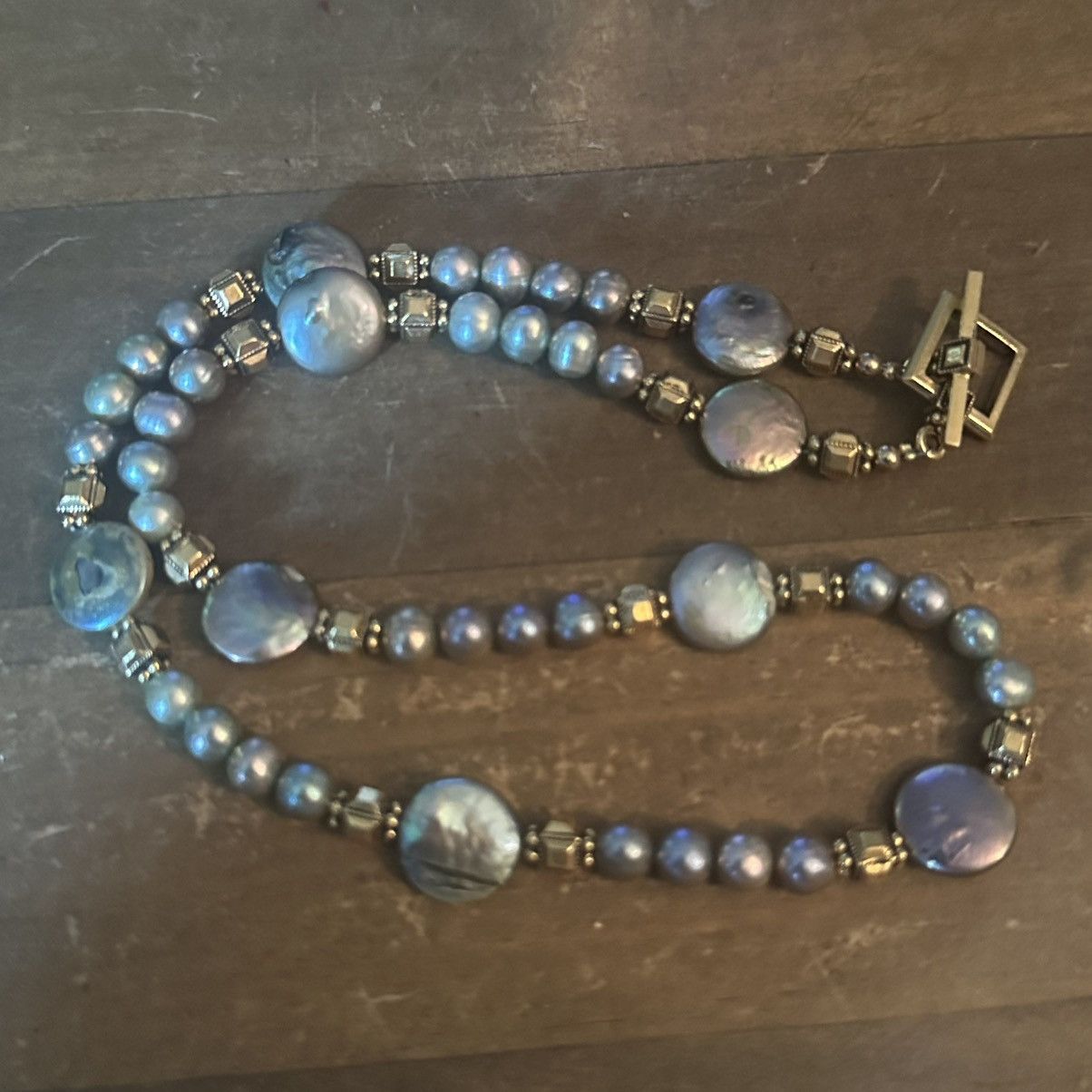 Other Gray baroque pearl necklace Size ONE SIZE - 3 Thumbnail