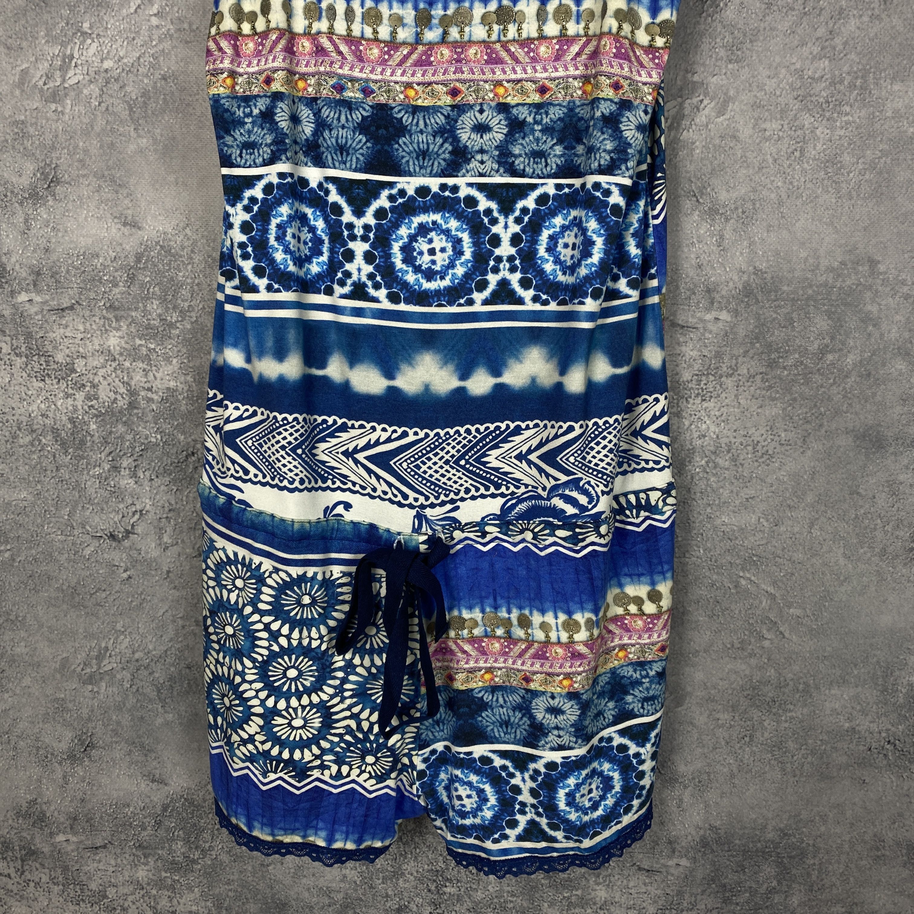Desigual Desigual Overalls Women's Size XL Multicolor Sleeveless Size XL / US 12-14 / IT 48-50 - 3 Thumbnail