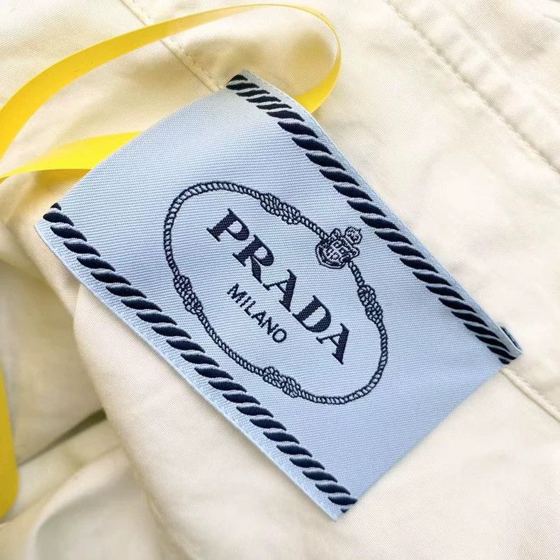 Prada Prada Flower-printed white dress Size XS / US 0-2 / IT 36-38 - 4 Thumbnail