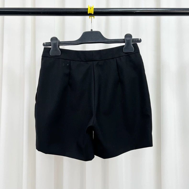 Dior Dior Dior Black Wool Shorts Size 34-2507 Size 33" - 2 Thumbnail