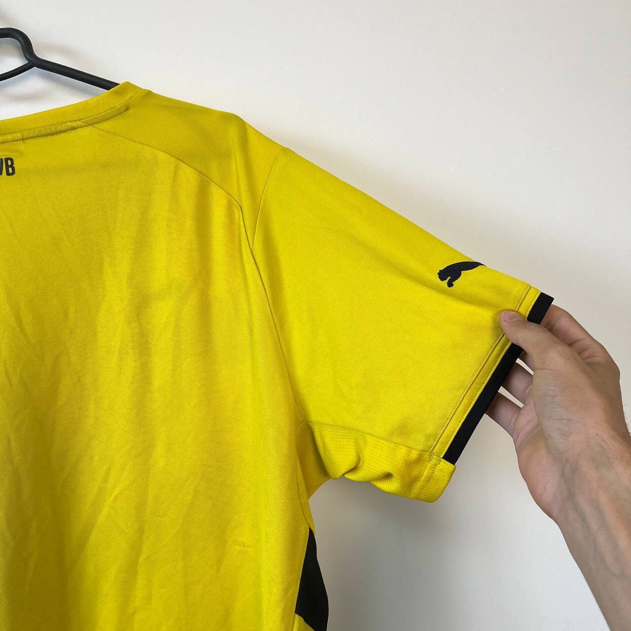 Puma BORUSSIA DORTMUND 2014 2015 HOME SHIRT FOOTBALL SOCCER PUMA Size US XL / EU 56 / 4 - 6 Thumbnail