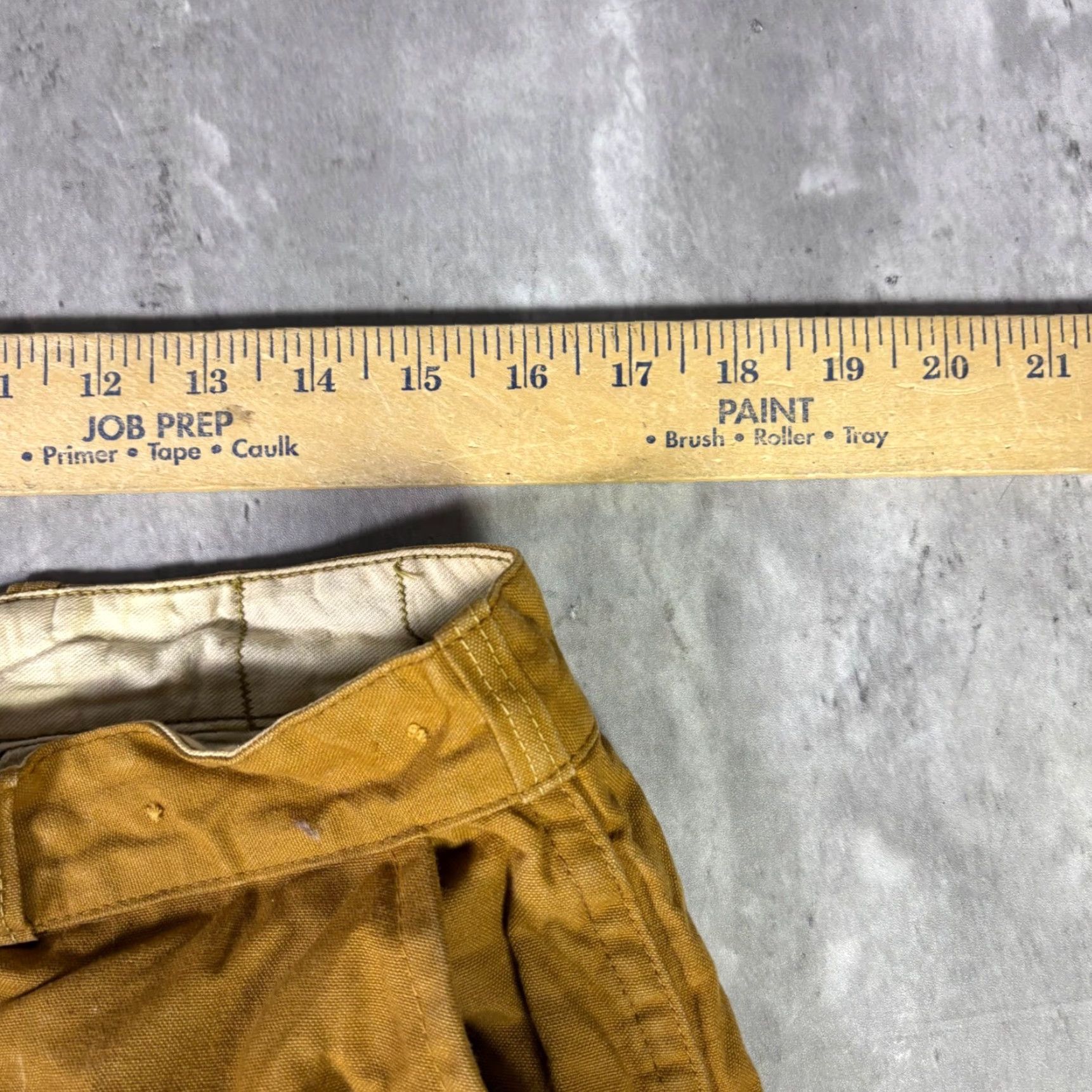 Vintage VINTAGE Sport-Bilt Brown Duck Canvas Water Repellent Work Pants Mens 32x30 Size US 32 / EU 48 - 3 Thumbnail