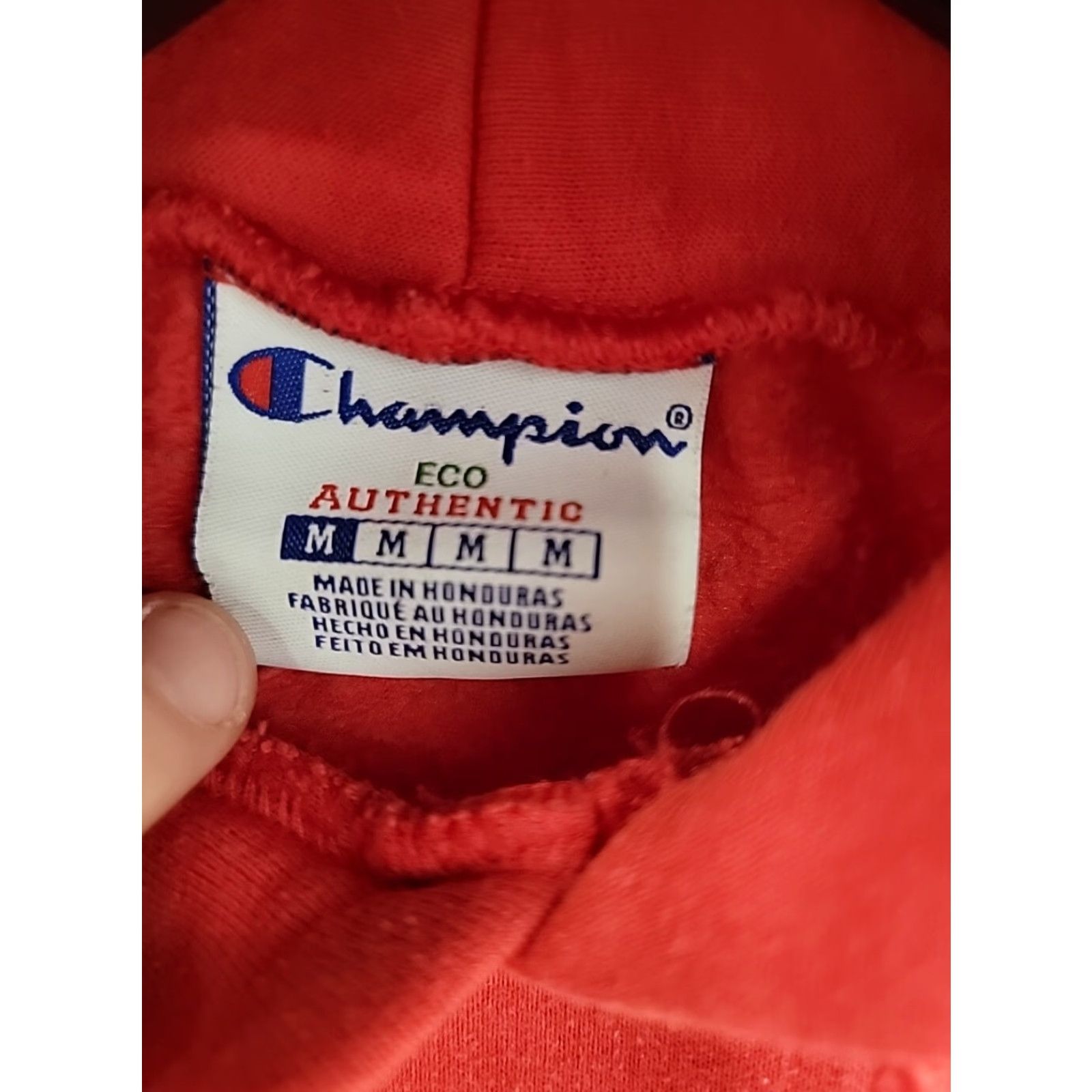 Champion VINTAGE Champion Hoodie Sweatshirt Men Size M Red Bergen Catholic Nj Size US M / EU 48-50 / 2 - 3 Thumbnail