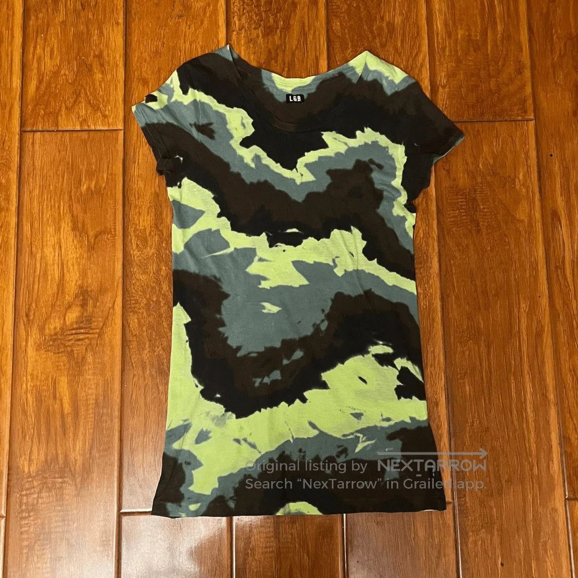 Japanese Brand Le Grande Bleu (L.G.B.) Camo Tank Top. Size US M / EU 48-50 / 2 - 1 Thumbnail