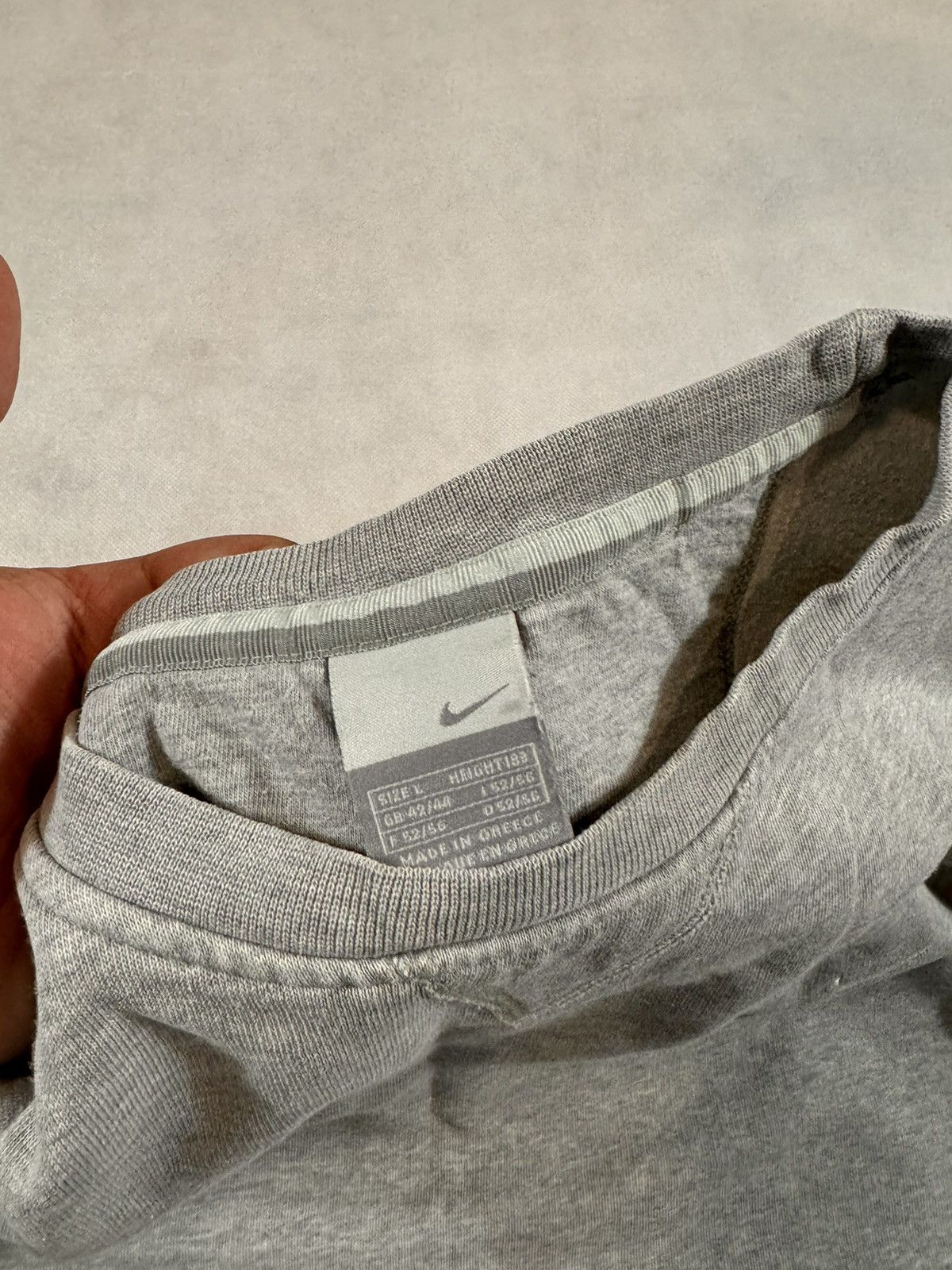 Nike × Vintage NIKE VINTAGE BASIC LOGO OVERSIZE BOXY SWEATSHIRT Size US L / EU 52-54 / 3 - 6 Thumbnail