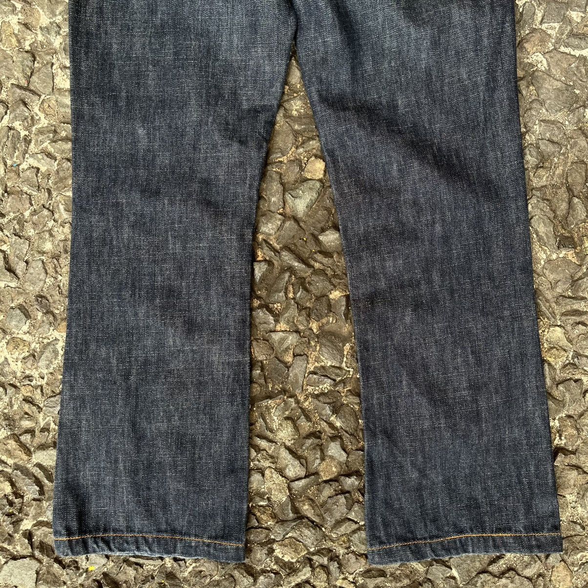 Miu Miu Miu Miu Fall/Winter 2001 Denim Fiammato Jeans Size 29" - 16 Thumbnail