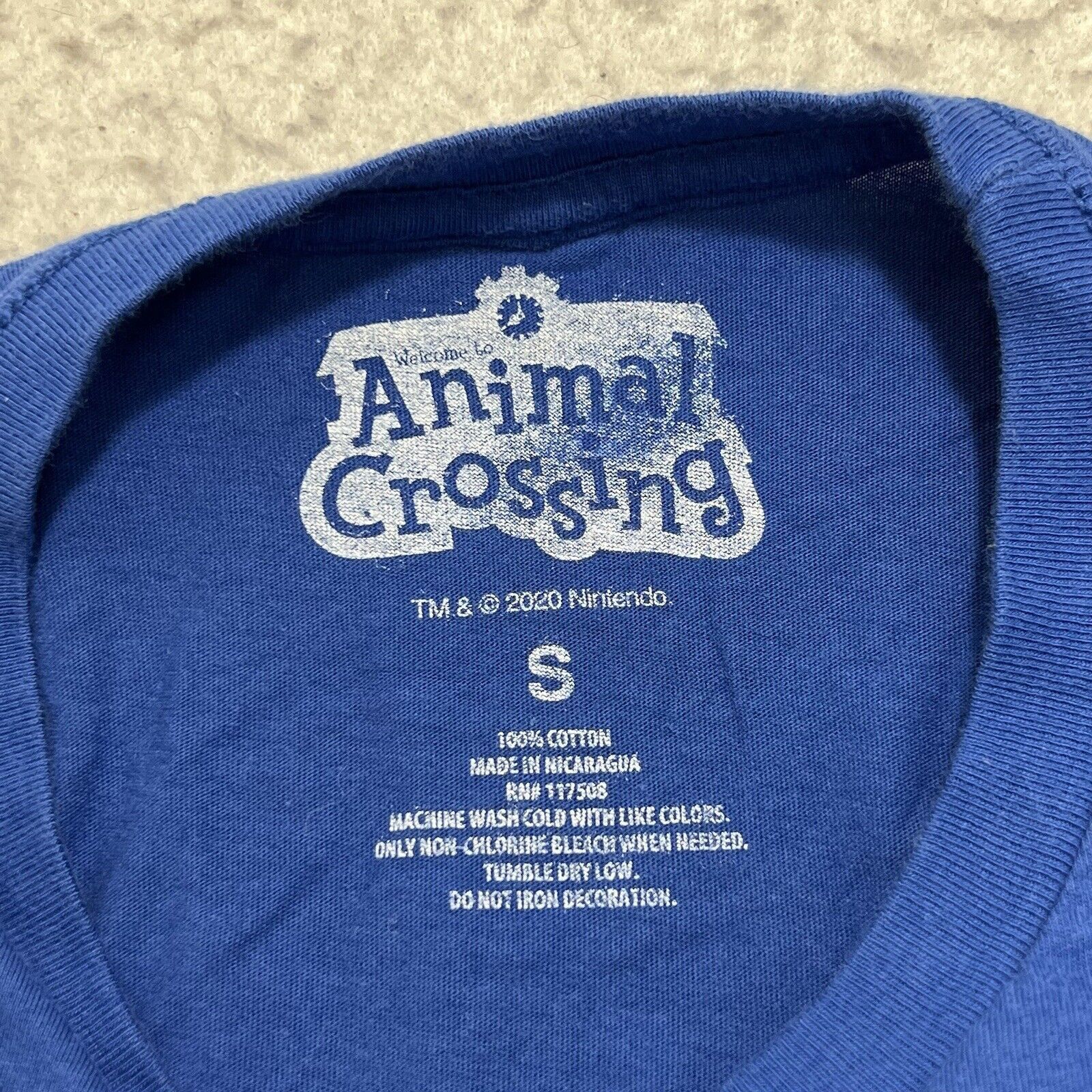 Nintendo Animal Crossing Cyrus Short Sleeve Graphic Tee Nintendo Size US S / EU 44-46 / 1 - 3 Thumbnail