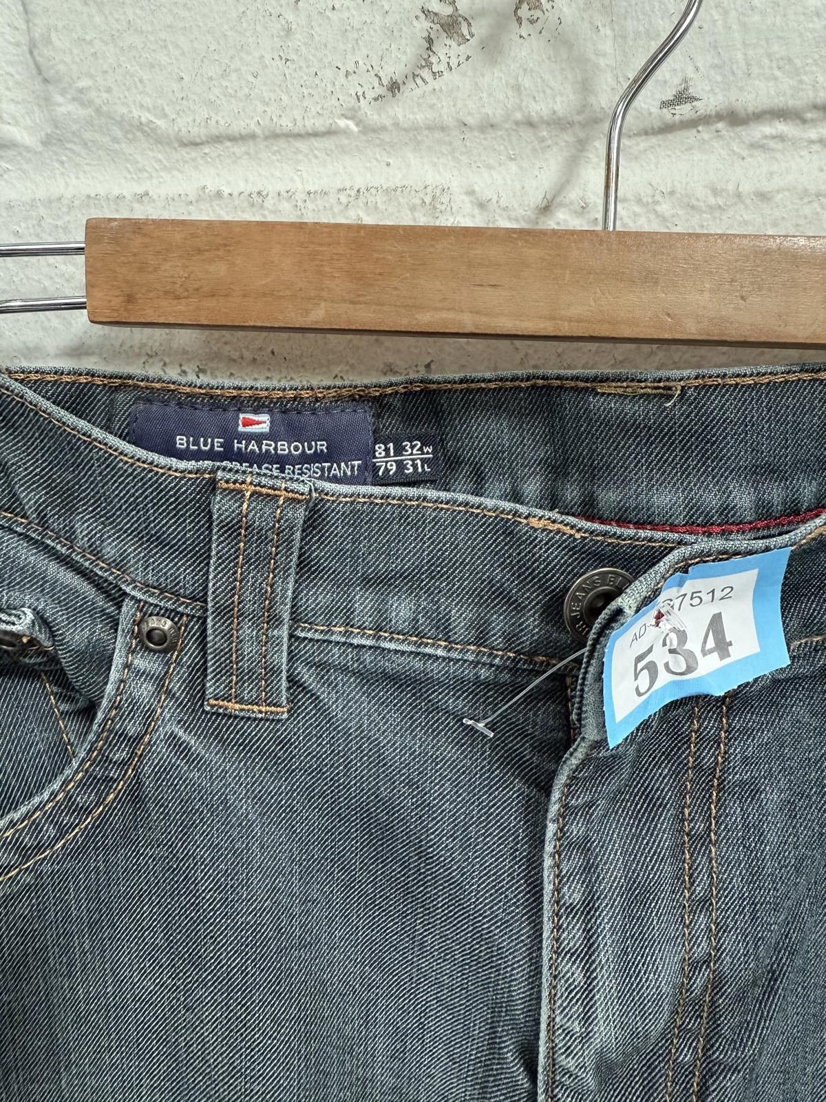 Other Blue Harbour Men's Gray Jeans Size 32x31 Size US 32 / EU 48 - 1 Thumbnail