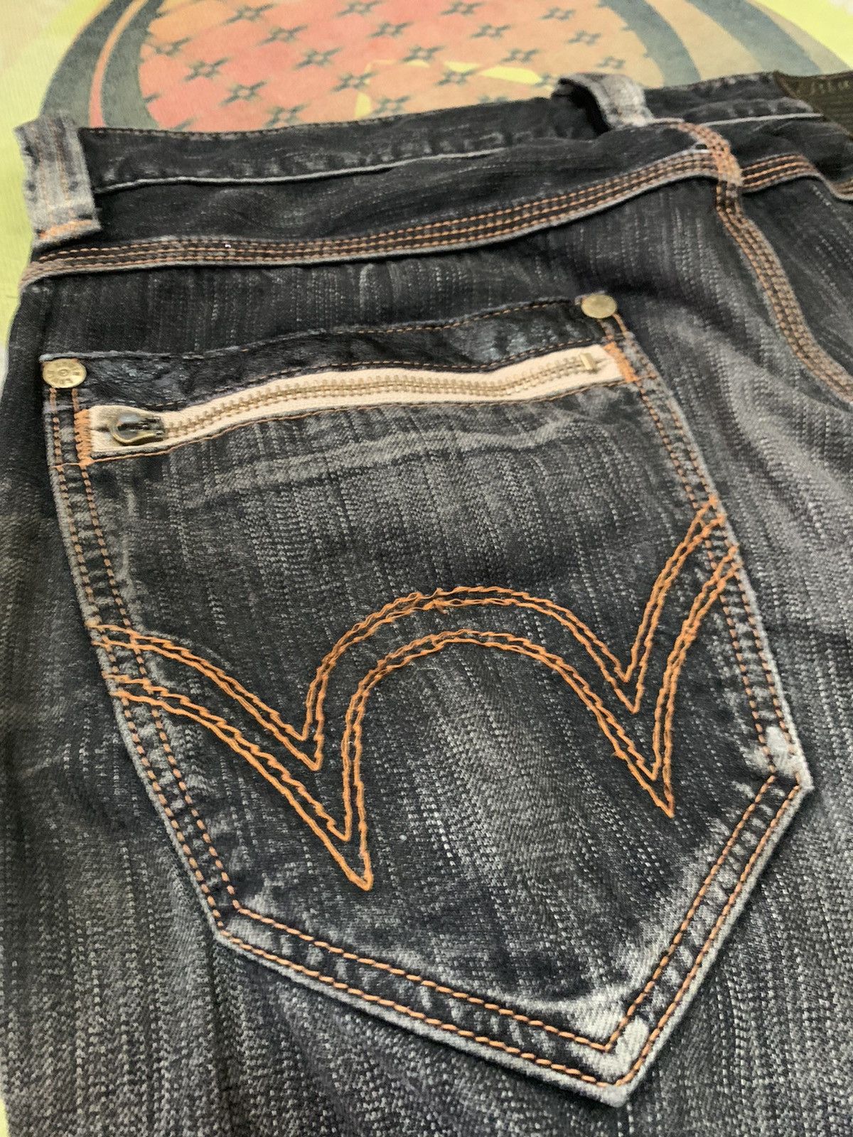 Edwin Vintage Edwin Blue Trip distressed jeans Size US 34 / EU 50 - 19 Thumbnail