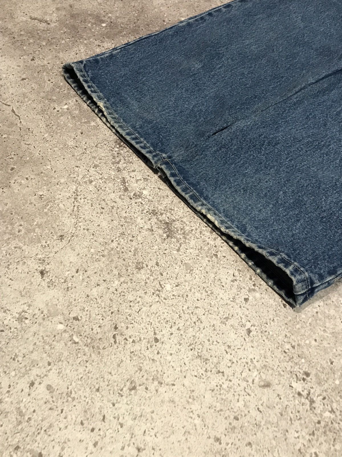 Vintage Vintage 90s Carpenter Jeans Embroiled Logo Faded Blue Size US 30 / EU 46 - 5 Thumbnail