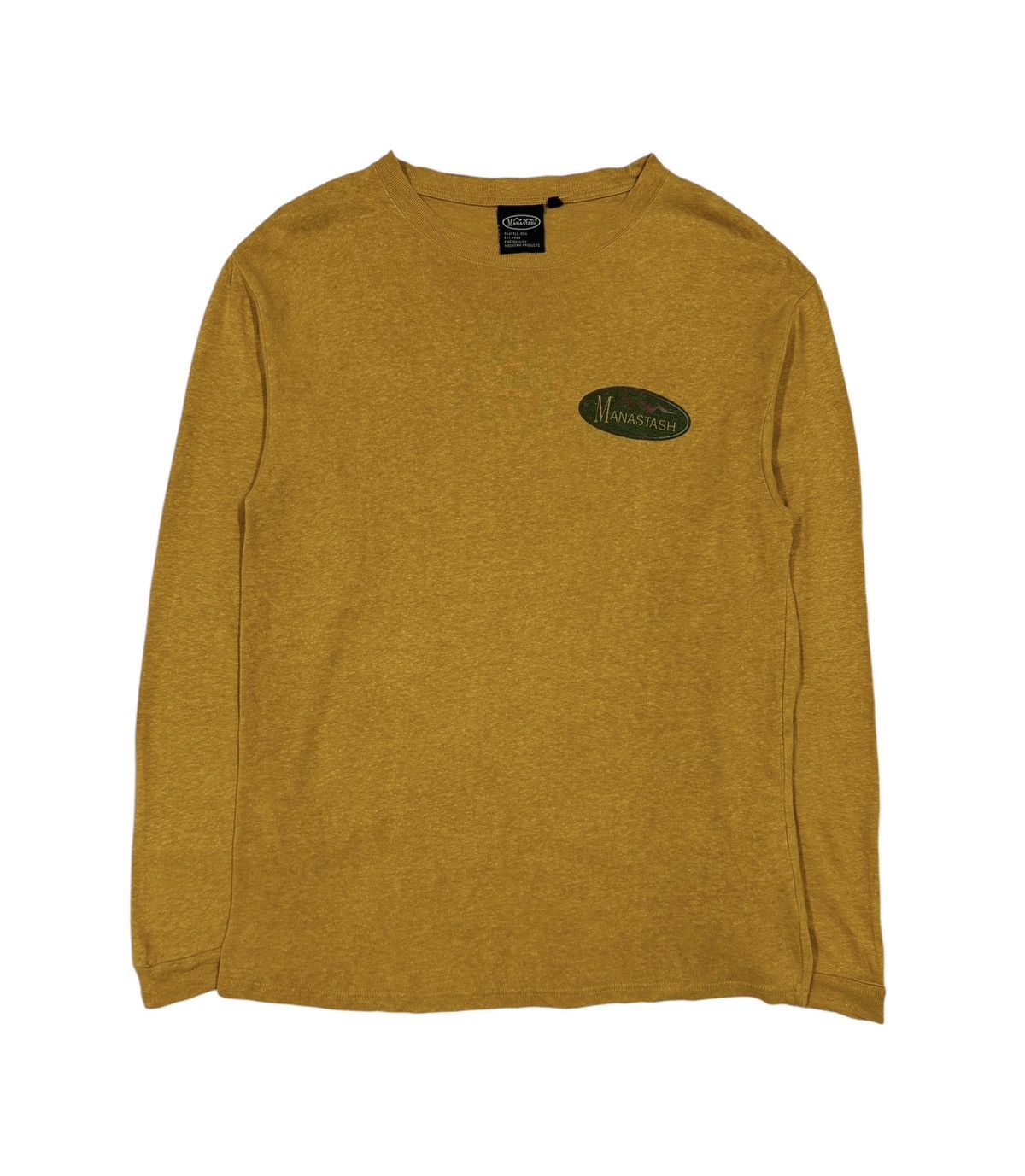 Manastash × Patagonia Vtg🔥Manastash Og Logo Hemp Long Sleeve Shirts Size US L / EU 52-54 / 3 - 1 Thumbnail