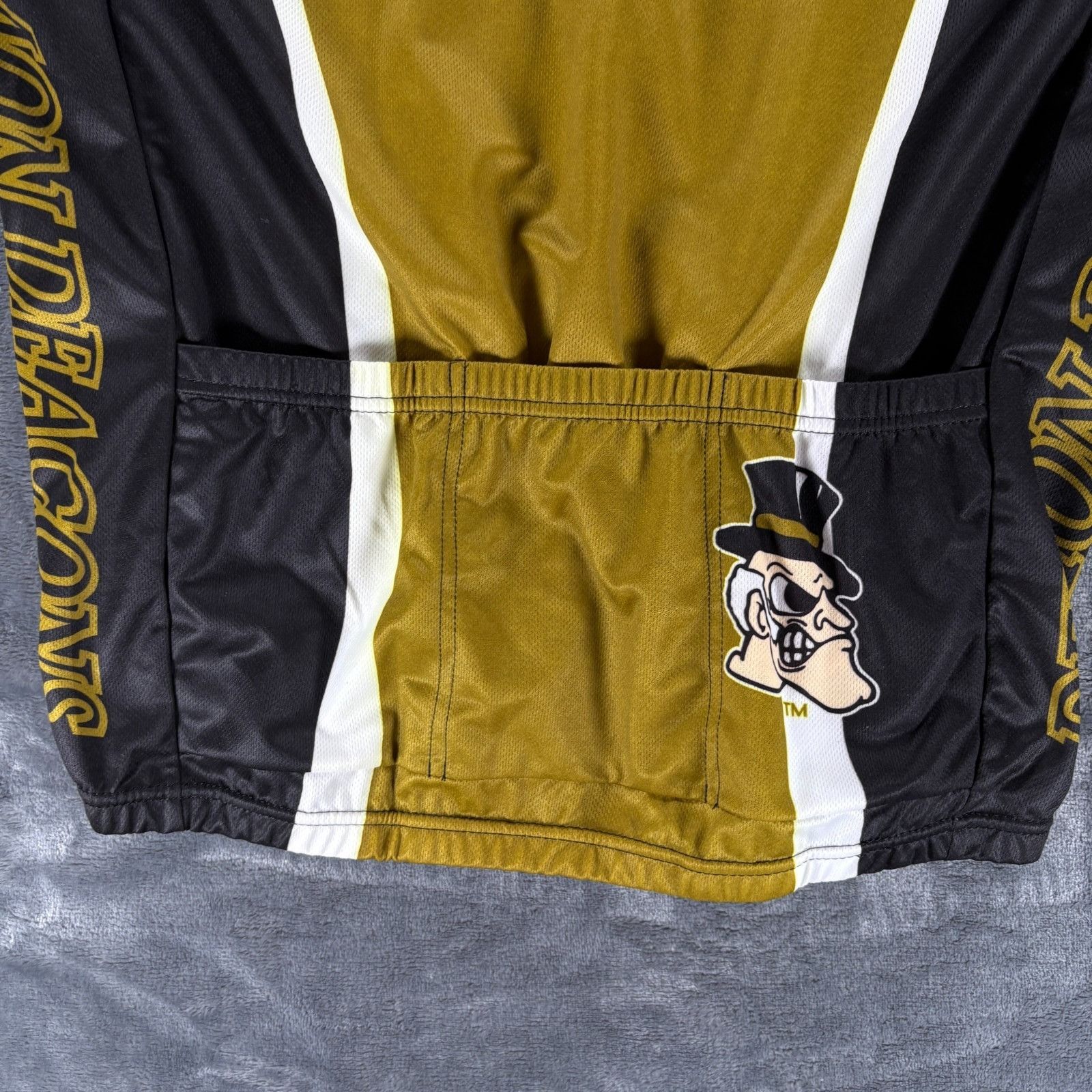 Other World Jerseys Cycling Jersey Men XL Wake Forest Demon Deacon Size US XL / EU 56 / 4 - 11 Thumbnail