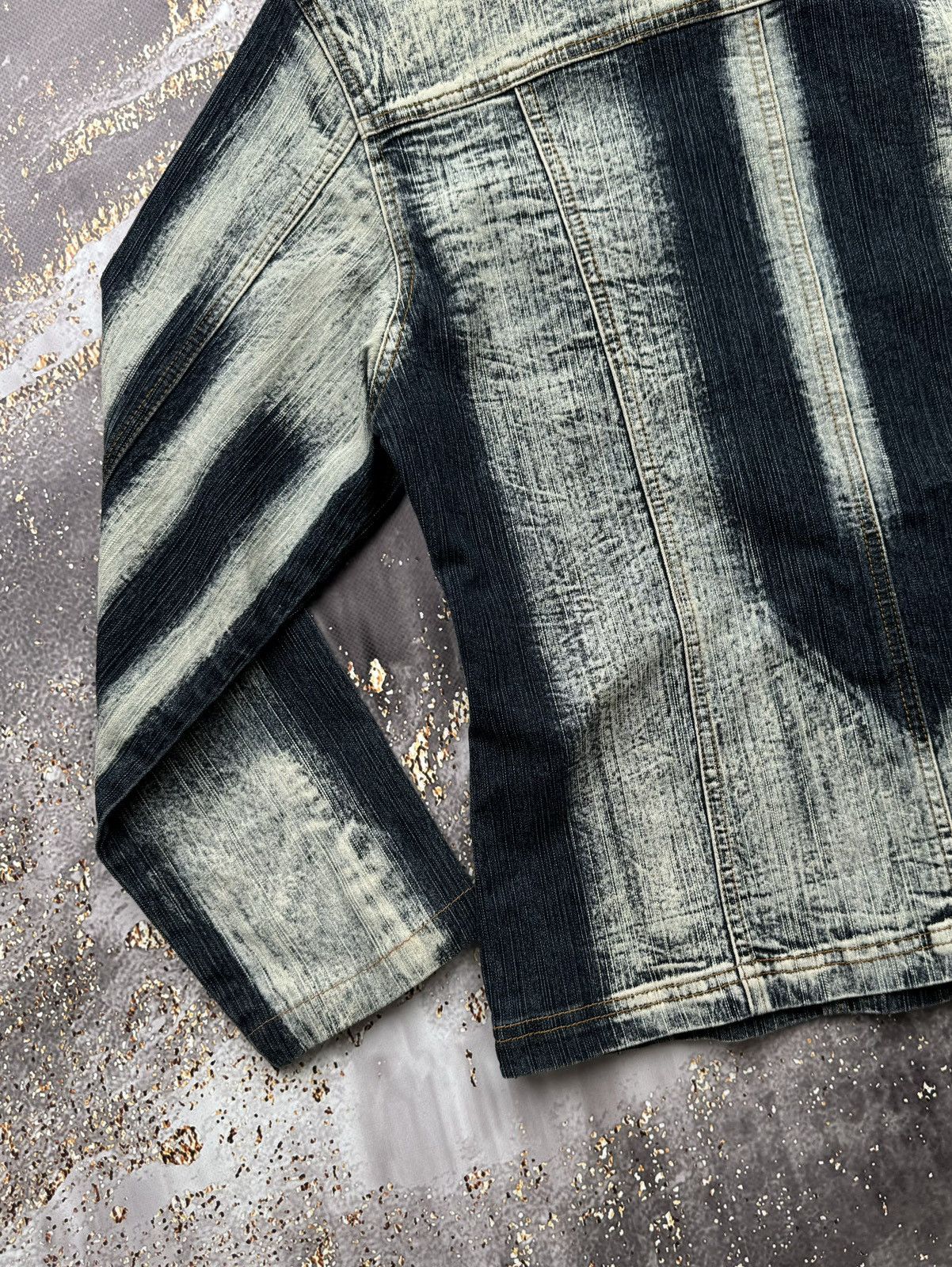 Japanese Brand Vintage Waxed Japanese Denim Jacket Size M / US 6-8 / IT 42-44 - 9 Thumbnail
