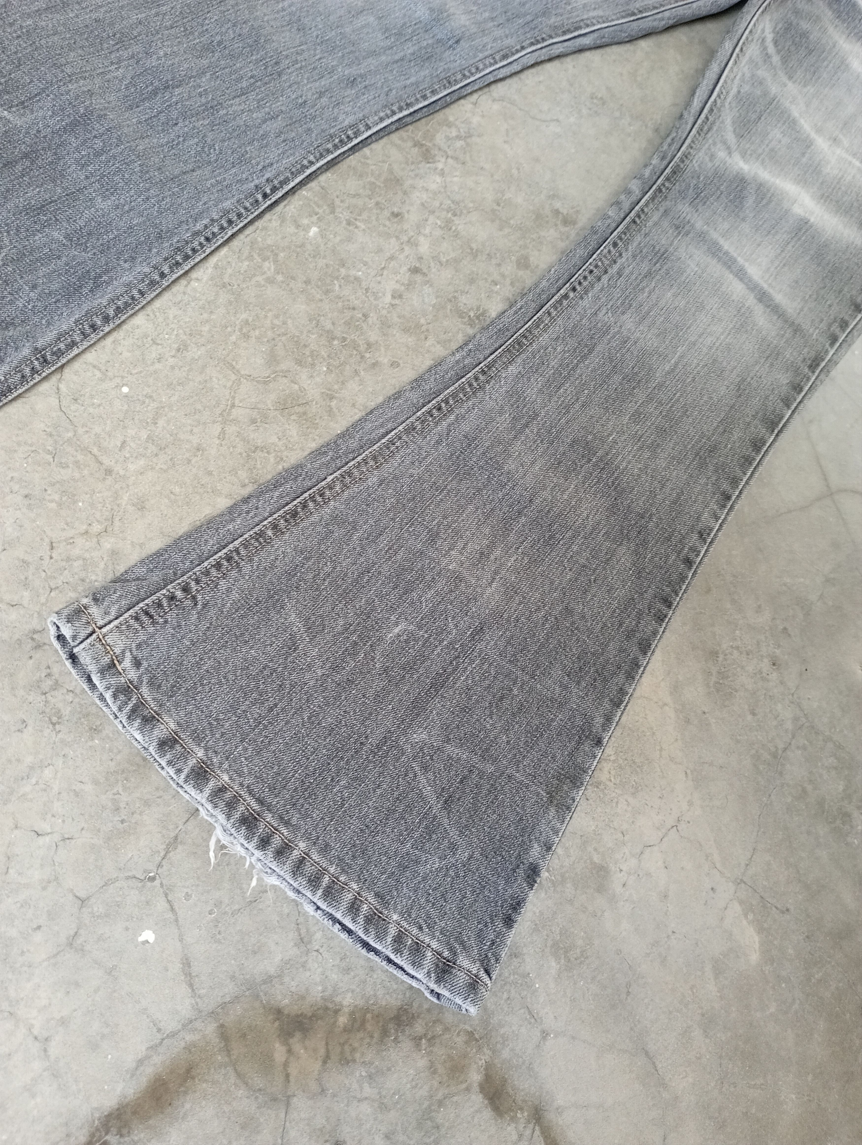 Japanese Brand Flare Jeans Japan Faded Distressed ET BOiTE Low Rise Jeans Size US 30 / EU 46 - 3 Thumbnail