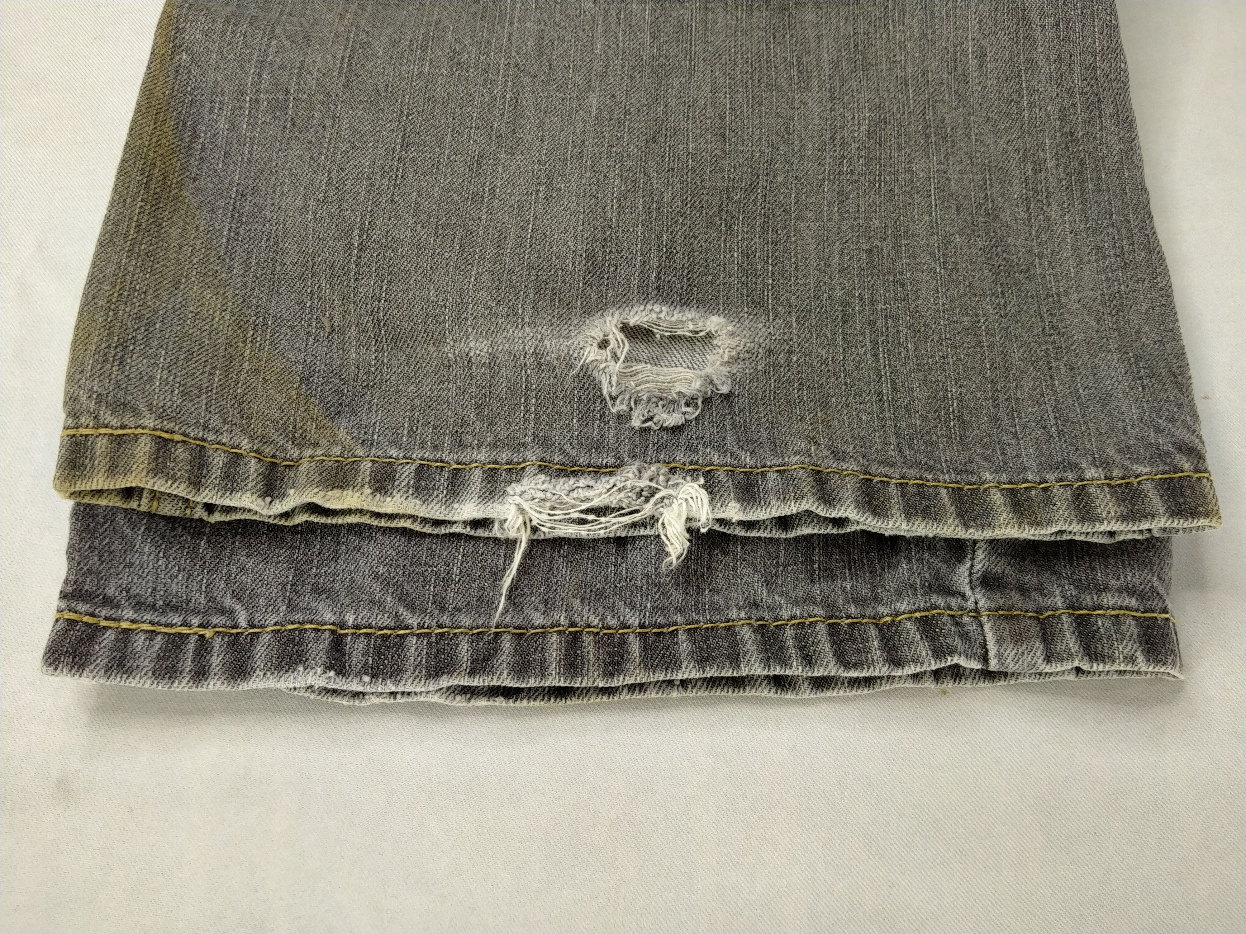 Levi's Grey Vintage Levi's 527 Flare Denim 40 x 29.5 -JN365 Size US 40 / EU 56 - 13 Thumbnail