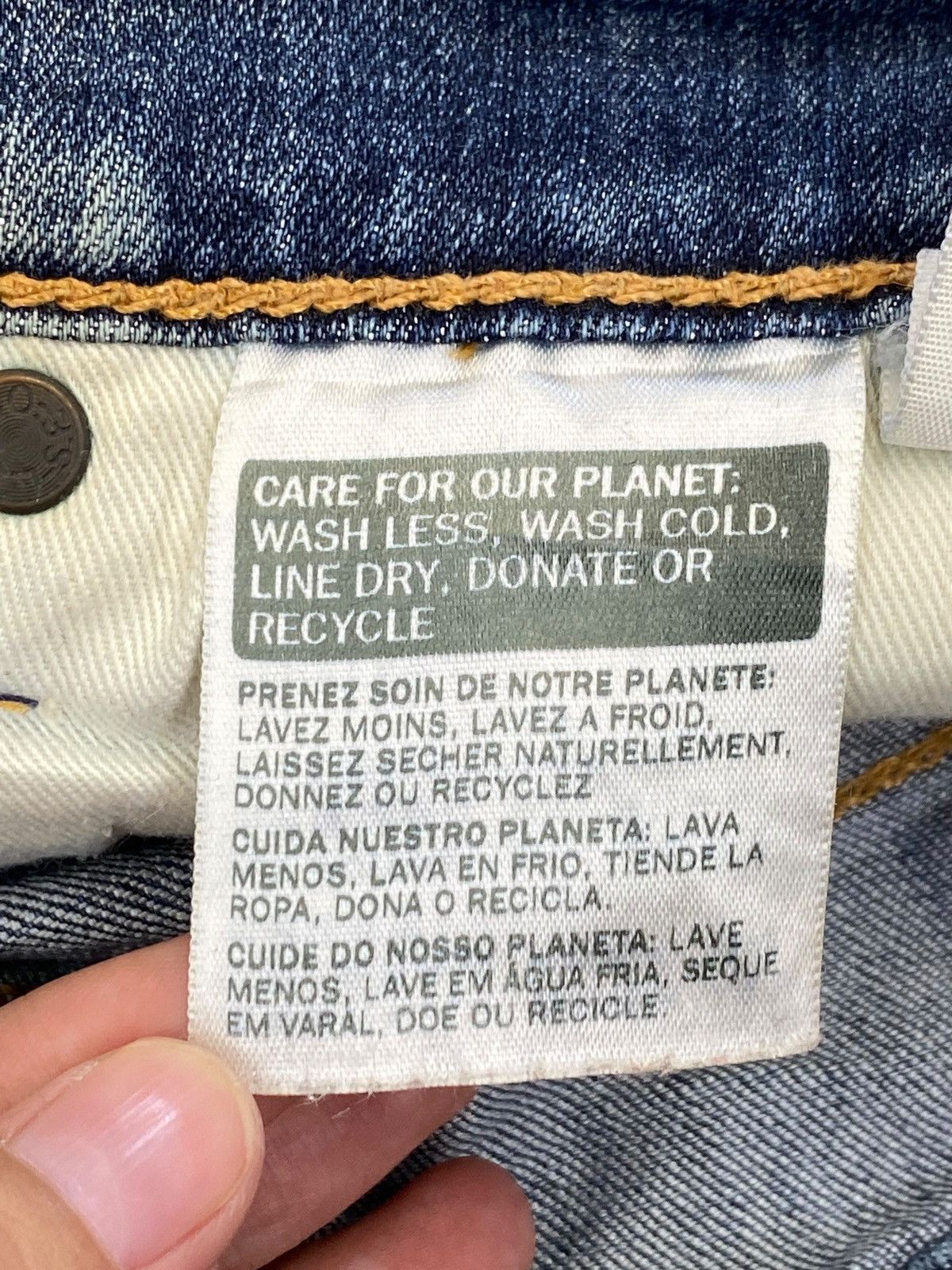 Levi's Levi’s Brand Faded Wash Ripped Style Soft Jeans Size US 32 / EU 48 - 14 Thumbnail