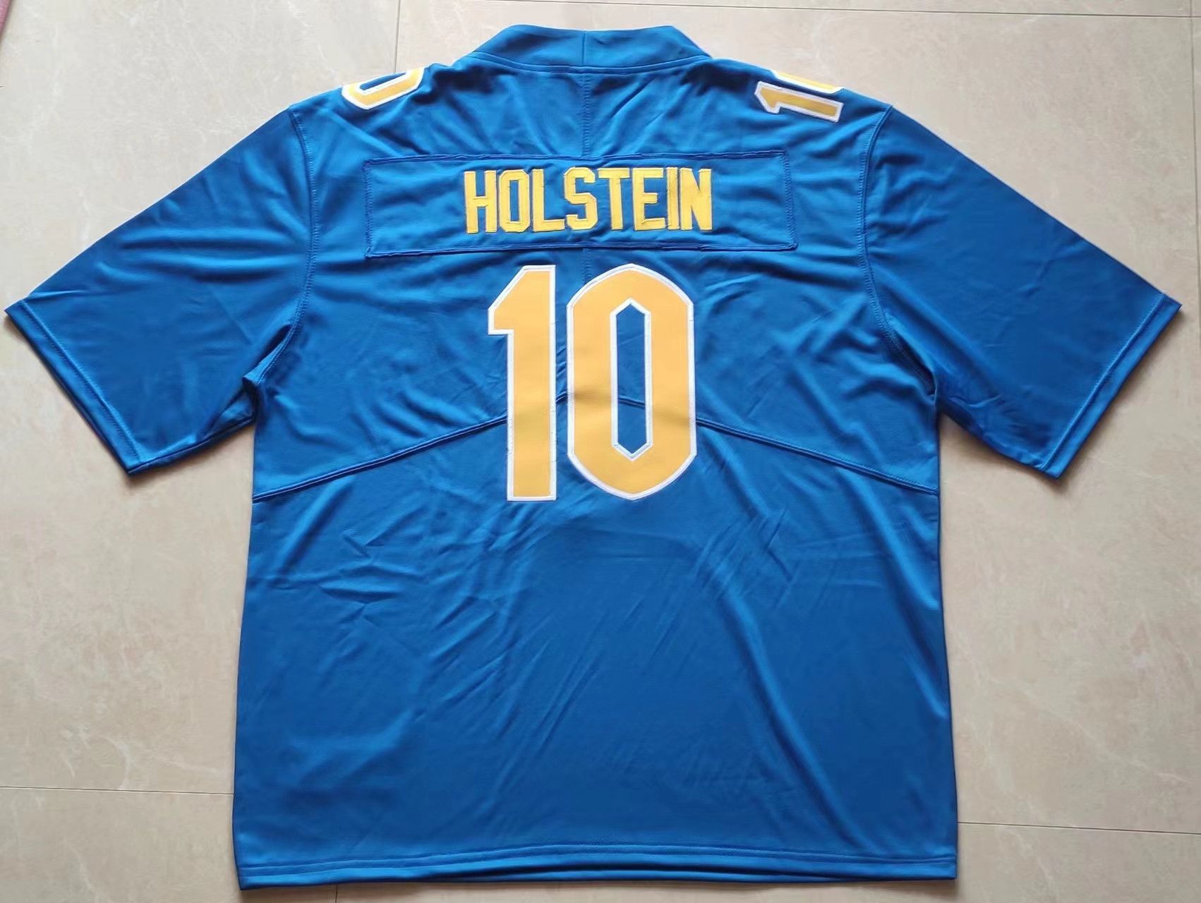 Other Men's Pittsburgh Panthers #10 Eli Holstein Jerseys Blue Size US M / EU 48-50 / 2 - 5 Thumbnail