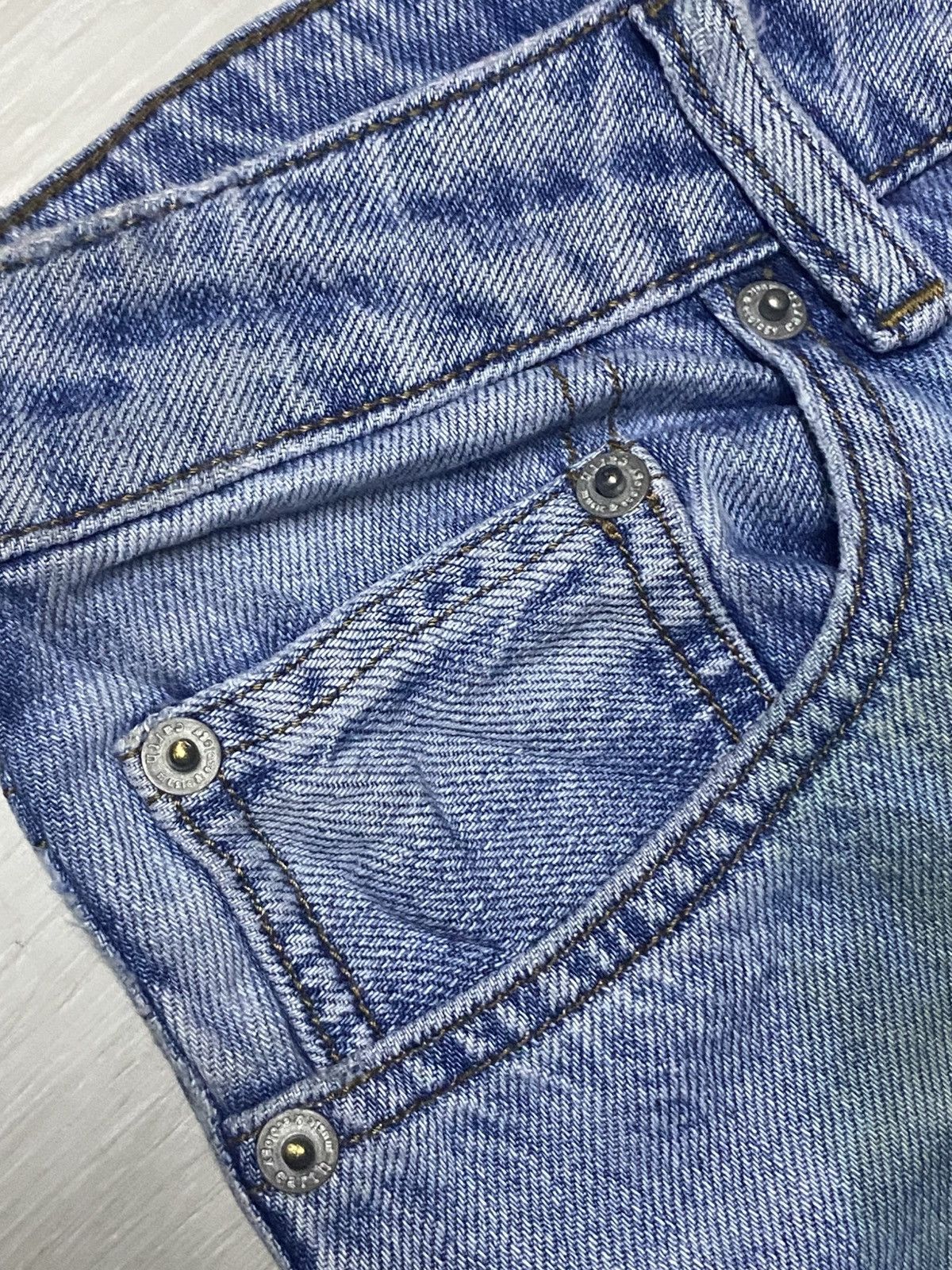 Japanese Brand Vintage Japanese Brand Earth Music & Ecology Baggy Jeans Size US 30 / EU 46 - 7 Thumbnail