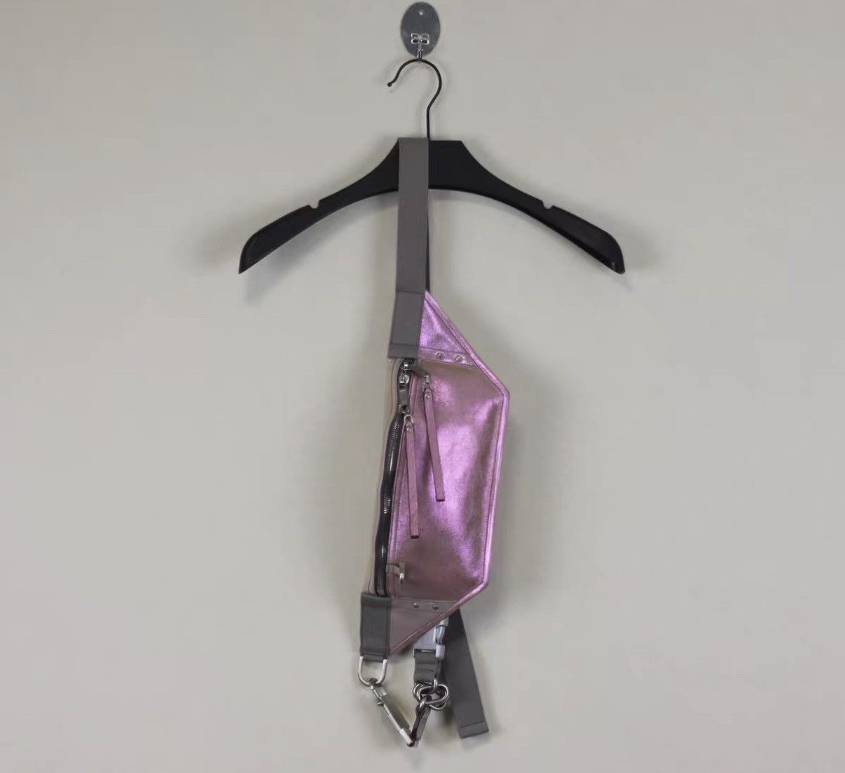 Rick Owens Rick Owens Mainline Leather Laser Metallic Shoulder Bag Size ONE SIZE - 1 Thumbnail