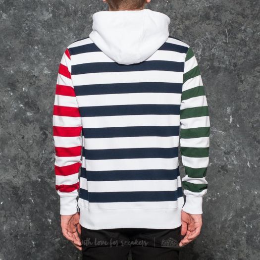 Huf Huf Kennedy Colorblock Striped Pullover Hoodie Size US S / EU 44-46 / 1 - 4 Thumbnail