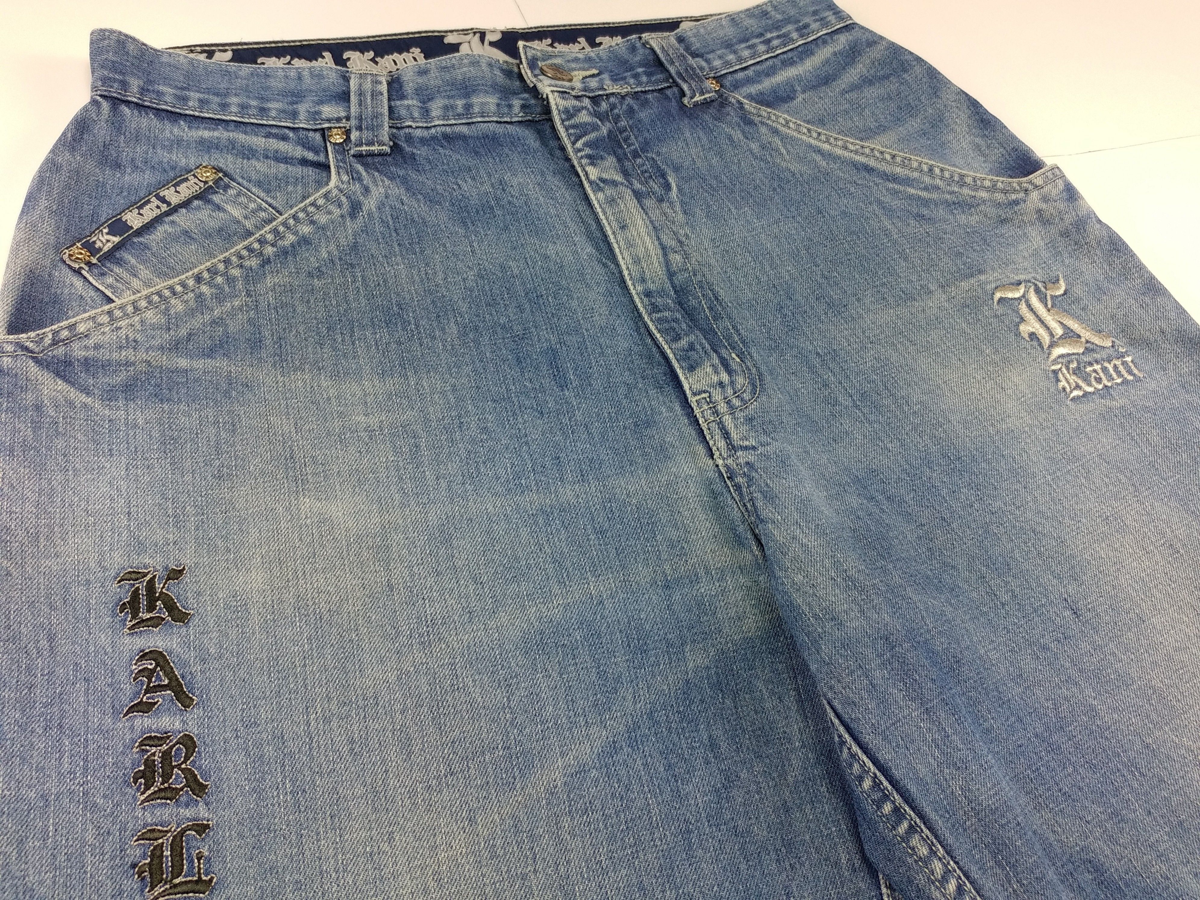 Karl Kani KARL KANI jeans, Compton baggy, vintage Kani, 90s hip hop 32 Size US 32 / EU 48 - 12 Thumbnail
