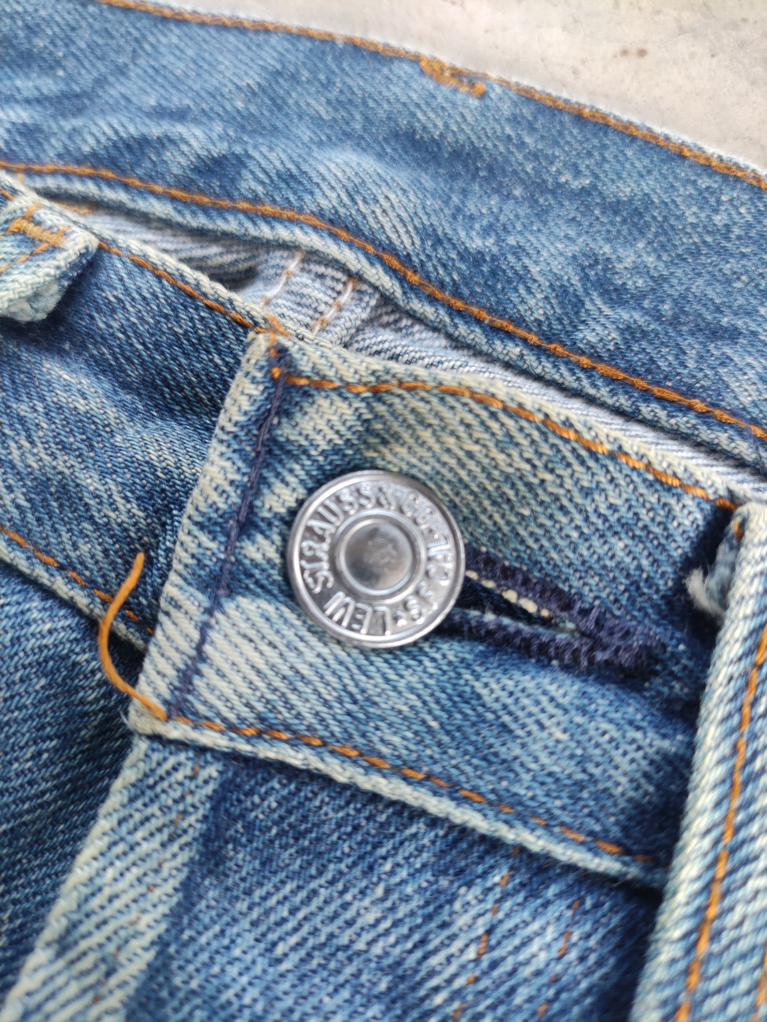 Levi's Vintage Levis 501 usa Button Jean Distressed Faded Denim Size US 28 / EU 44 - 5 Thumbnail