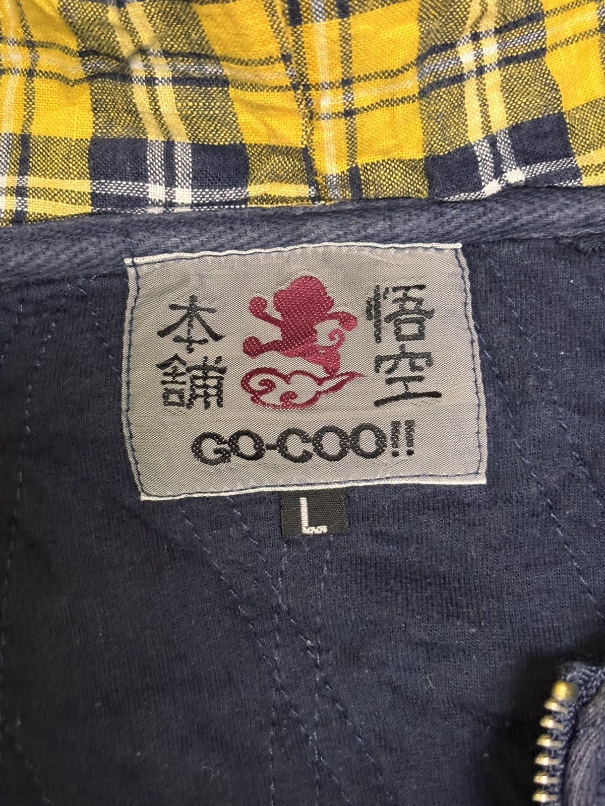 Japanese Brand Japanese Brand GO-COO!! Zipped Hoodie Size US L / EU 52-54 / 3 - 20 Thumbnail