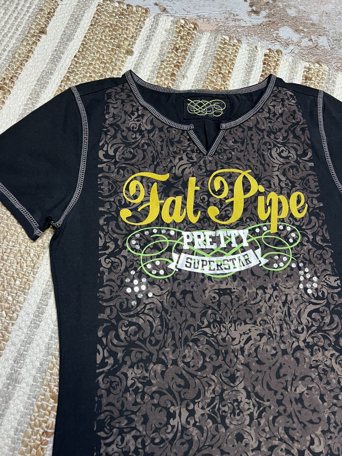 Japanese Brand × Vintage Fat pipe vintage retro t shirt Size S / US 4 / IT 40 - 2 Thumbnail
