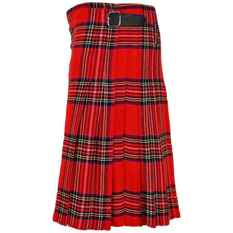Handmade × Other Tartan Kilt Royal Stewart 8 Yards Size US 34 / EU 50 - 3 Thumbnail