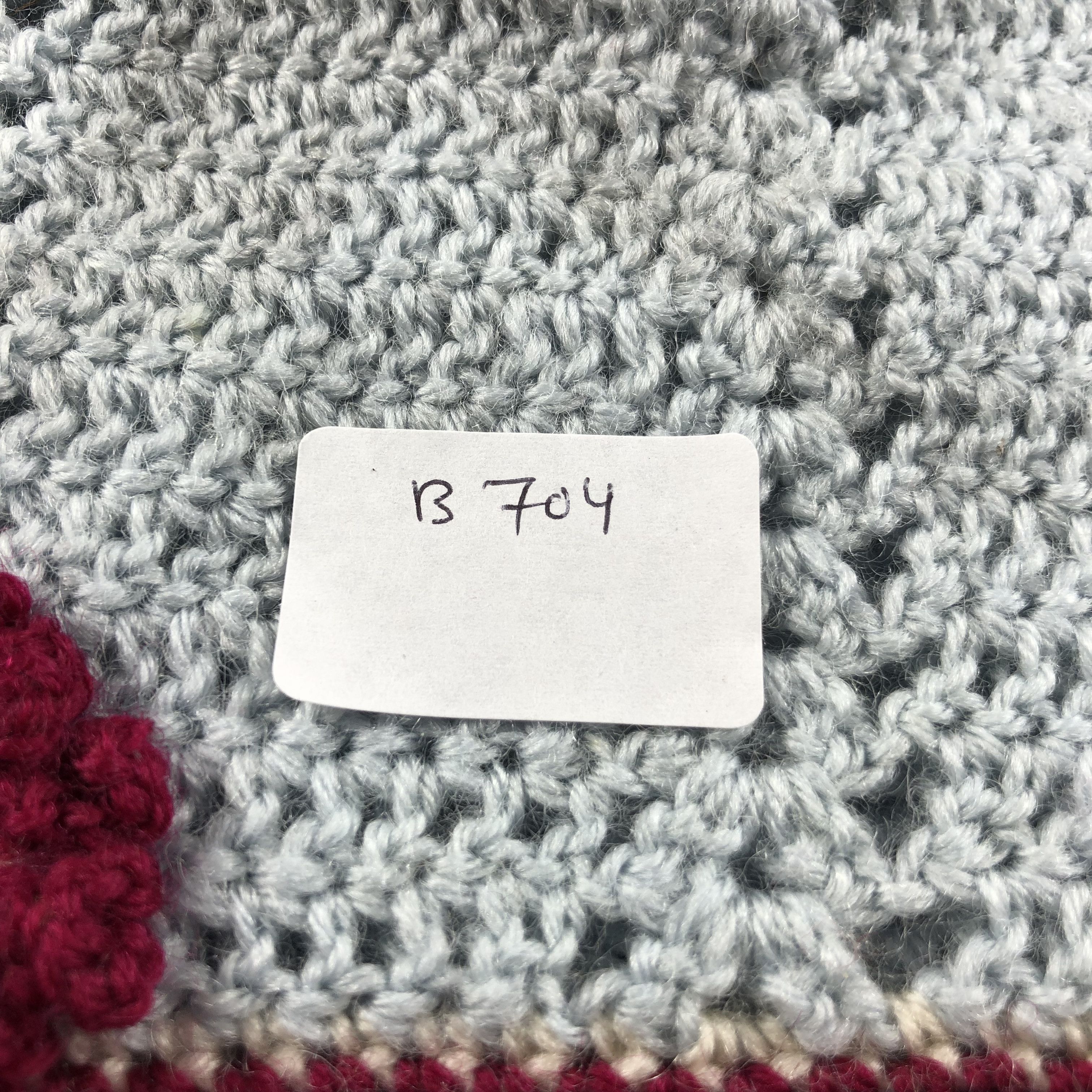 Vintage Knit Crochet Visor Beanie Snowcap Snow Hat B704 Size ONE SIZE - 7 Thumbnail
