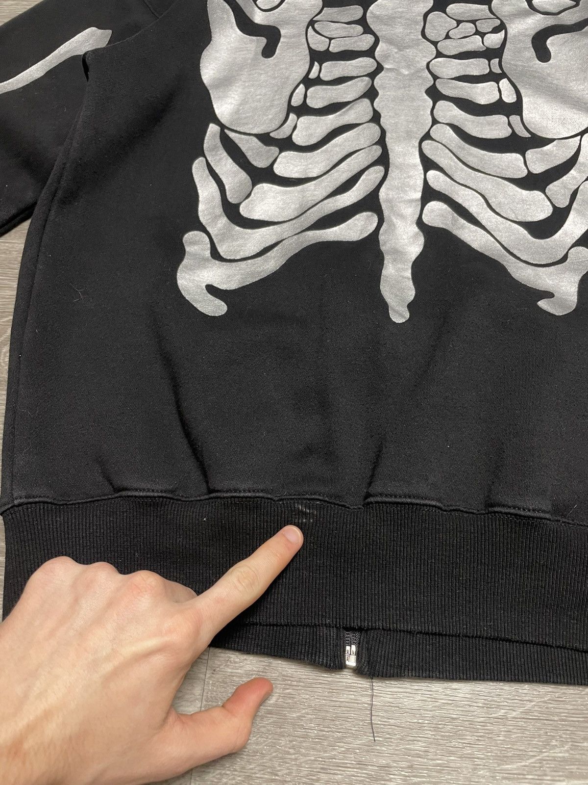 Other Vintage Skeleton Skull Head Full Zip-Up Hoodie Y2K Size US M / EU 48-50 / 2 - 17 Thumbnail