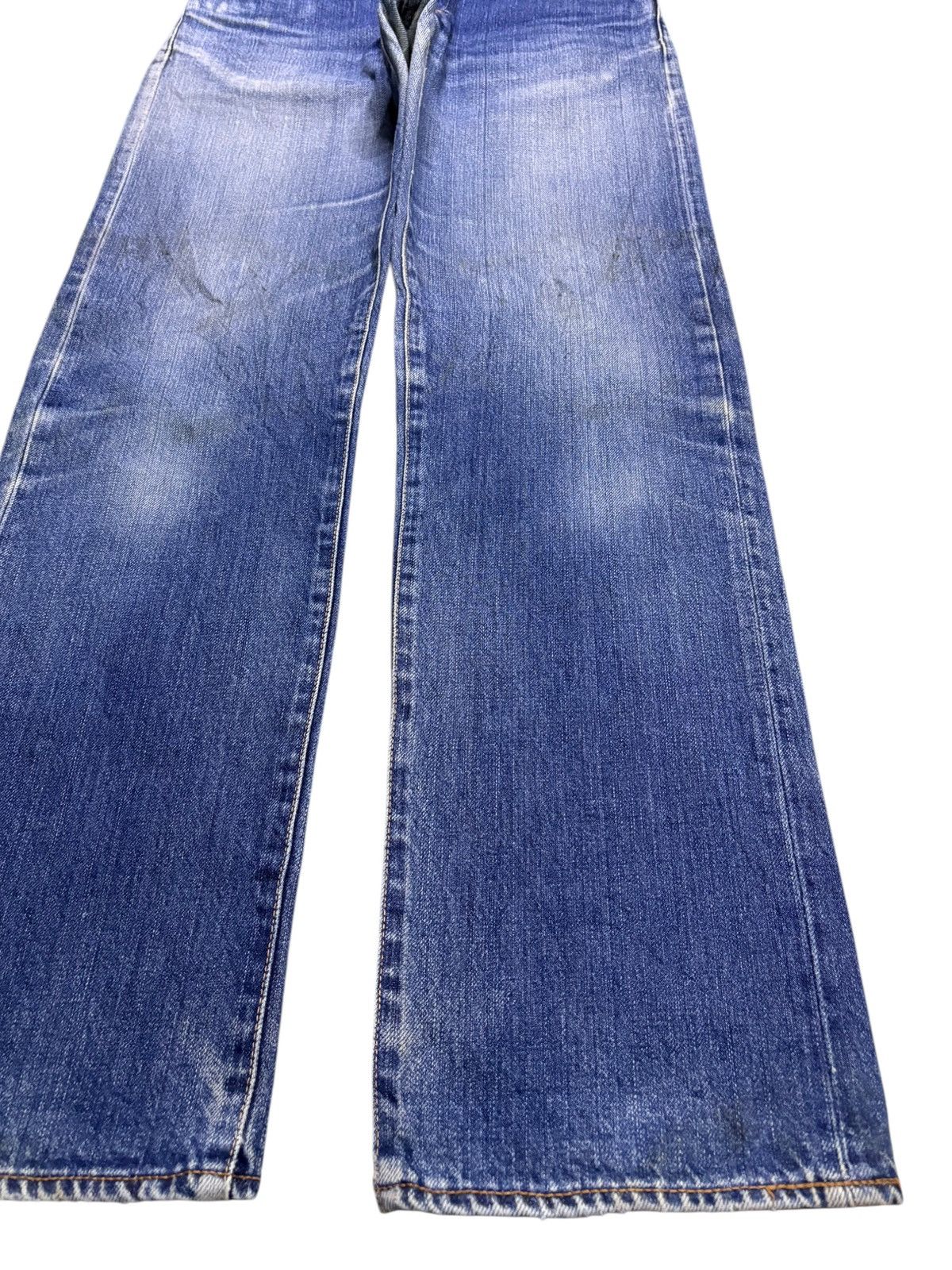 HOLLYWOOD RANCH MARKET × Japanese Brand Vintage HR Market Button Fly Mud Wash Jeans Size US 30 / EU 46 - 7 Thumbnail