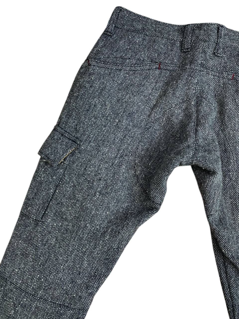Eternal 2000’s Eternal Wool Salt and Peeper Cargo Pants Size US 28 / EU 44 - 10 Thumbnail