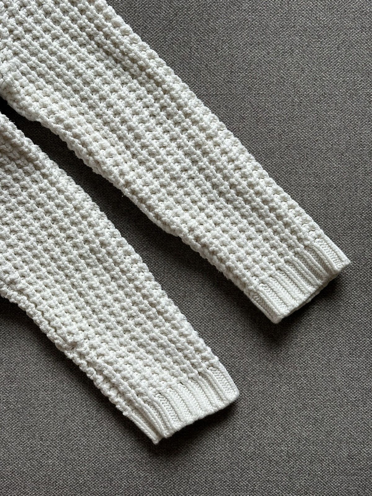 Acne Studios Acne Studios Sapata Solid PSS13 waffle knitted sweater Size S / US 4 / IT 40 - 7 Thumbnail