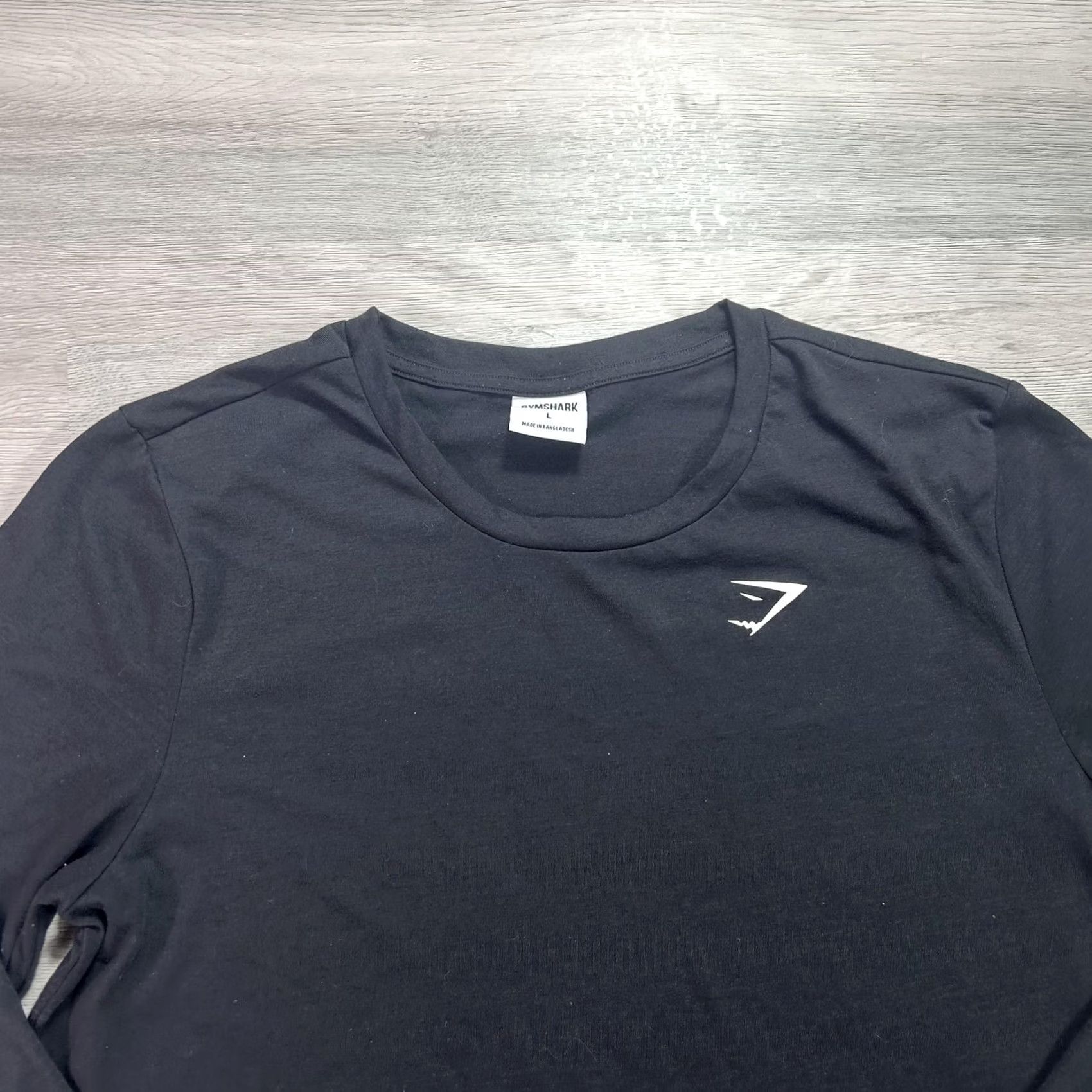 Gymshark Gymshark Shirt Mens Large Black Long Sleeve Training Performance Athletic Top Size US L / EU 52-54 / 3 - 3 Thumbnail