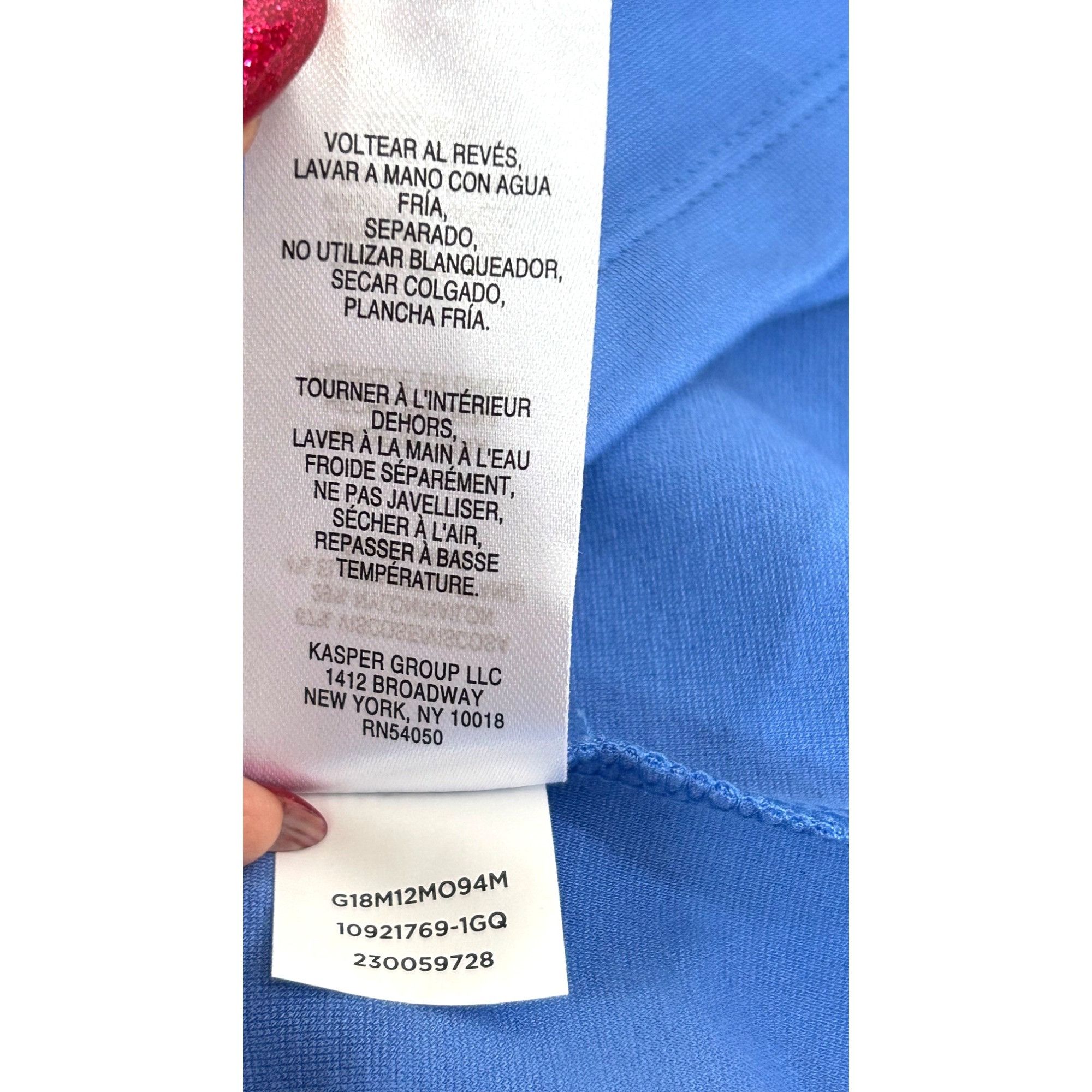 Jones New York Jones New York Signature Top Women’s M Blue Sleeveless Crewn Size M / US 6-8 / IT 42-44 - 11 Thumbnail