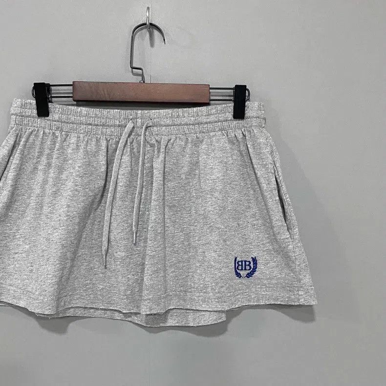 Balenciaga Balenciaga size M Gray Short Skirt Size 23" - 2 Thumbnail