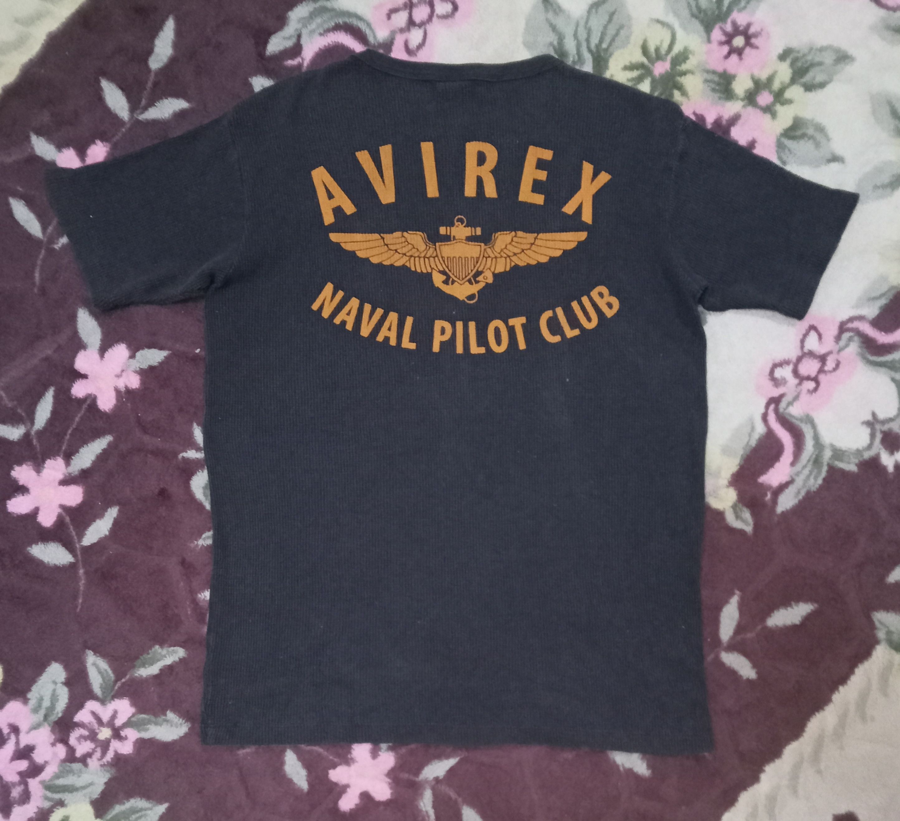 Avirex Avirex Naval Pilot Club T Shirt Size US L / EU 52-54 / 3 - 3 Thumbnail