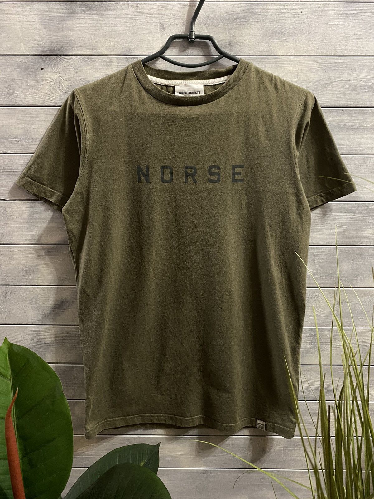 Norse Projects Rare luxury T-Shirt Norse Project Big Logo. Size US S / EU 44-46 / 1 - 1 Thumbnail