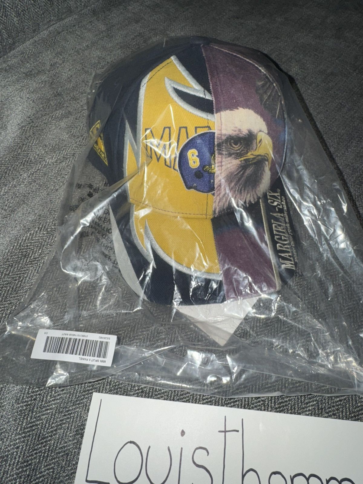 Maison Margiela × Supreme Supreme x MM6 Maison Margiela Split 6-Panel Navy Size ONE SIZE - 6 Thumbnail
