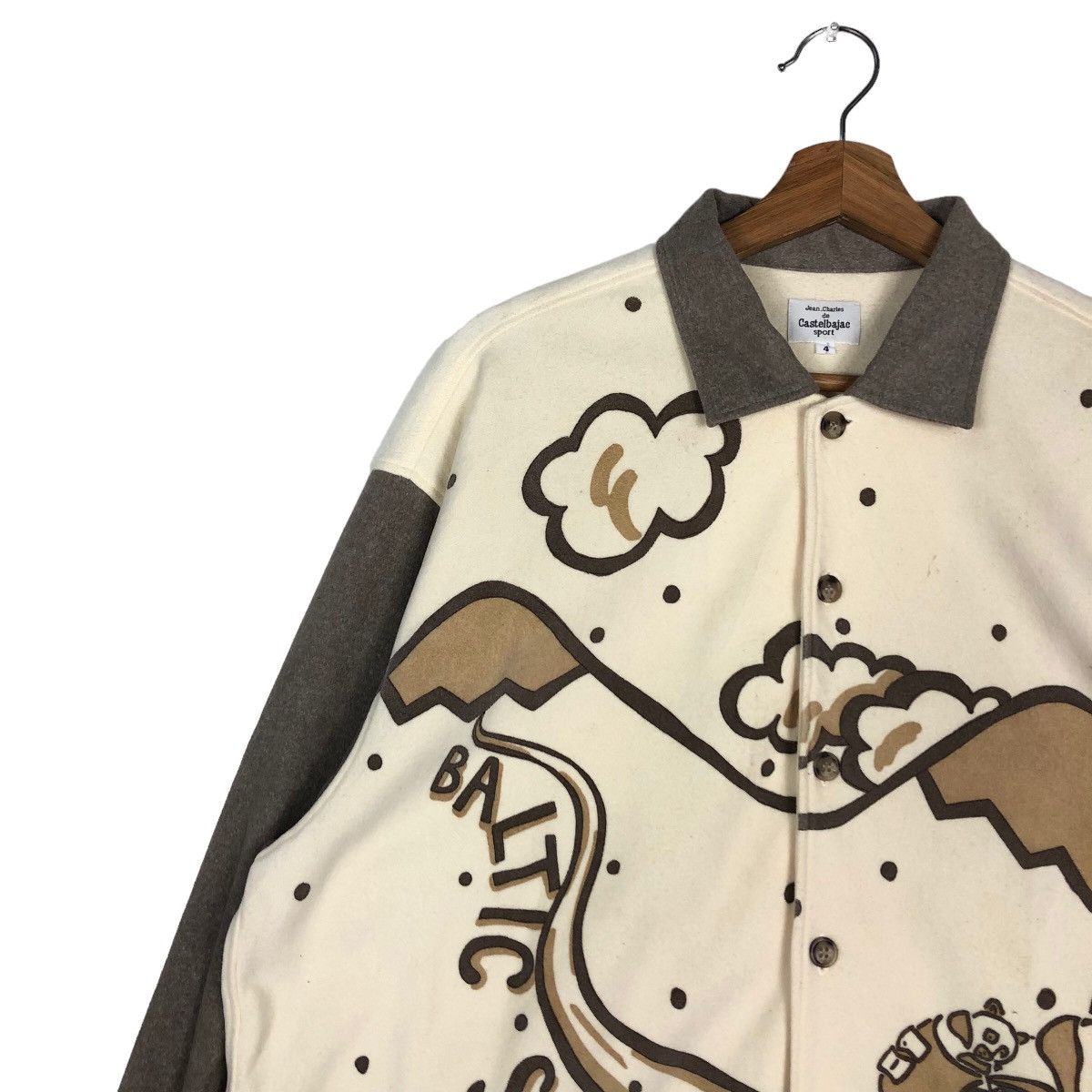 Vintage 🔥Vintage Jean Charles de Castelbajac Sport Big Logo Shirt Size US M / EU 48-50 / 2 - 8 Thumbnail