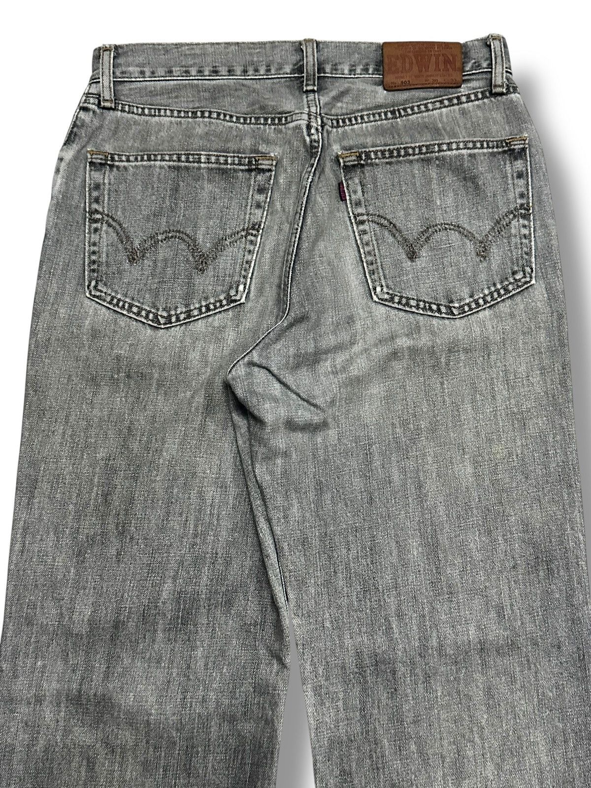 Edwin Edwin 503 Vintage Jeans With Baggy Loose Style Faded Wash Size US 30 / EU 46 - 6 Thumbnail