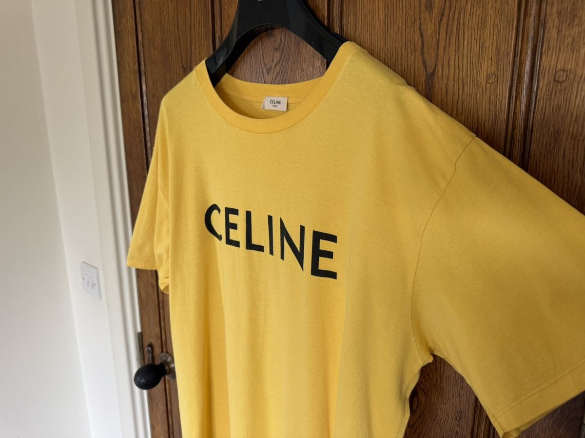Celine Celine Hedi Slimane monochrome collection logo T shirt L Size US L / EU 52-54 / 3 - 11 Thumbnail
