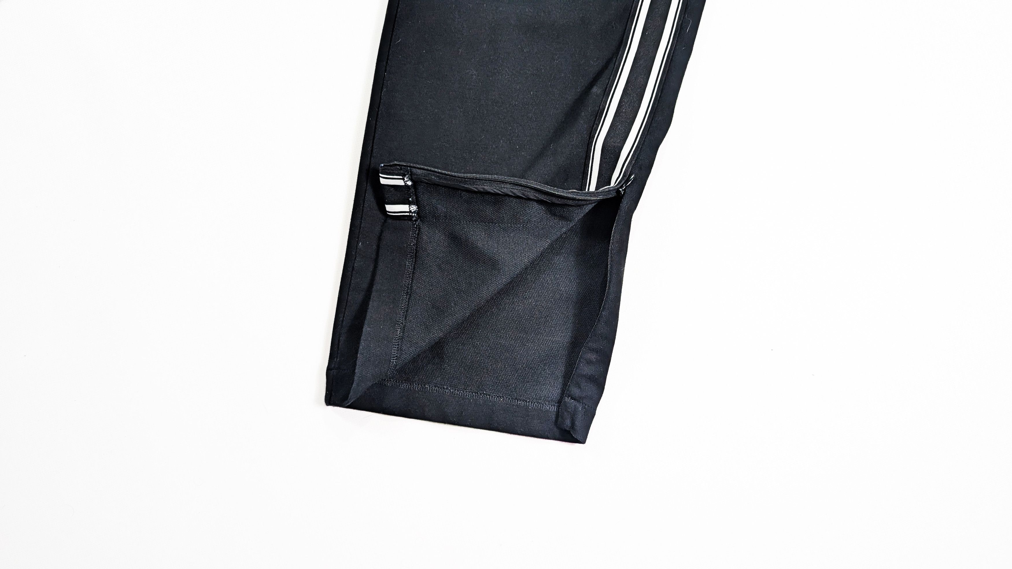 Dsquared2 Dsquared2 Black Stretch Cotton Zipper Ankle Sweatpants Size US 34 / EU 50 - 3 Thumbnail