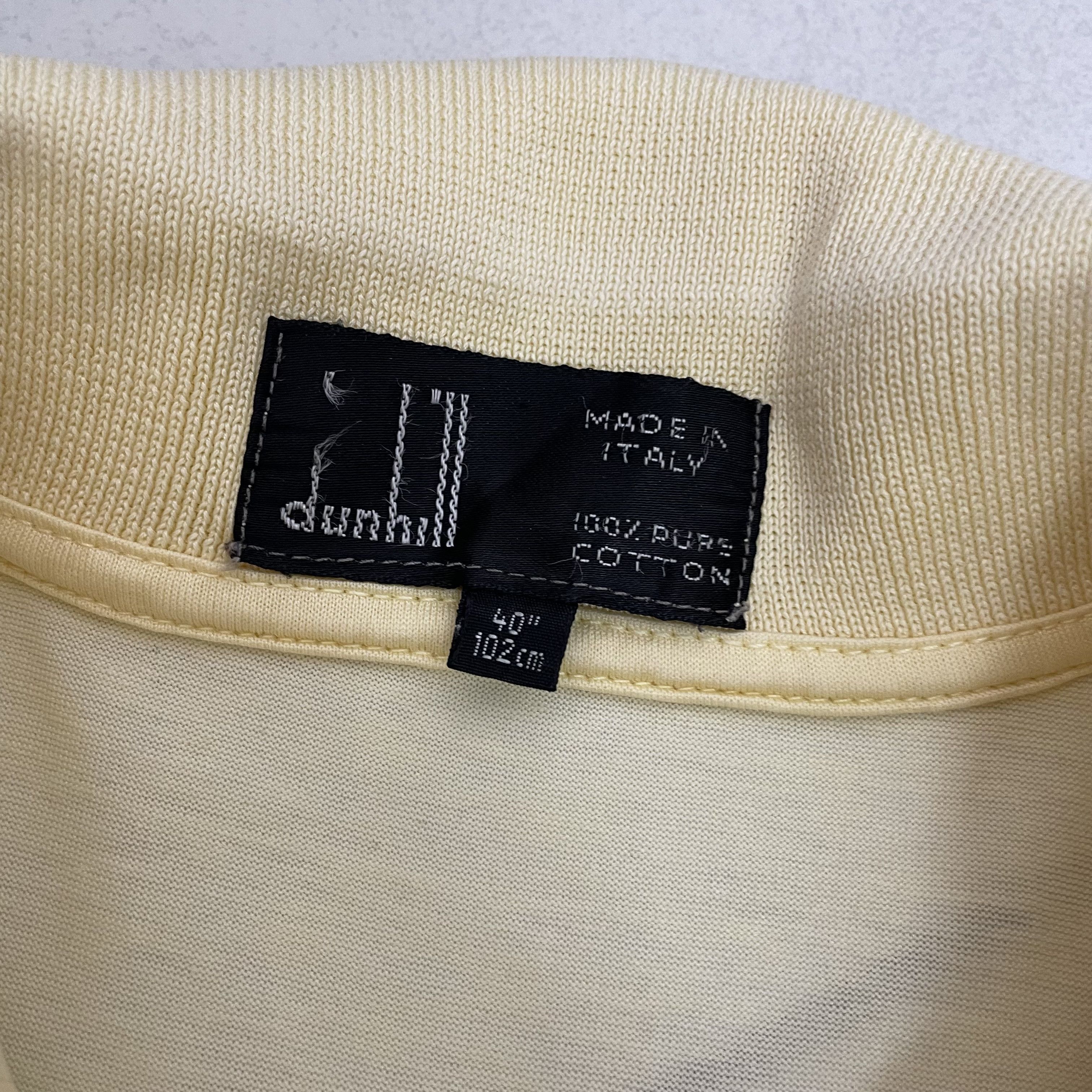 Alfred Dunhill ⭐️SALE⭐️ [M] DUNHILL POLO SHIRT Size US M / EU 48-50 / 2 - 5 Thumbnail