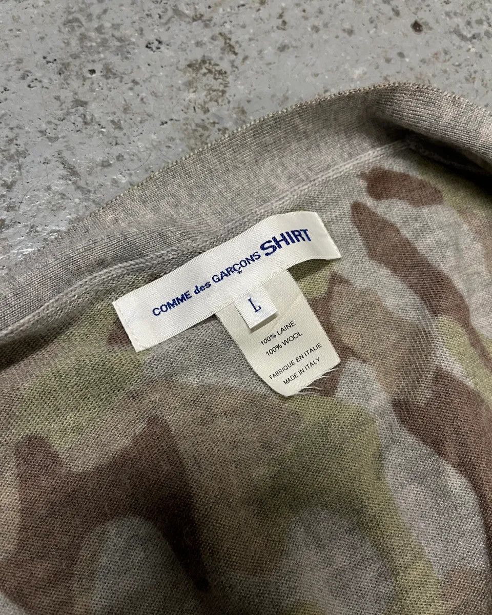 Comme des Garcons Comme Des Garçons Shirt Camo Cardigan Size US M / EU 48-50 / 2 - 9 Thumbnail