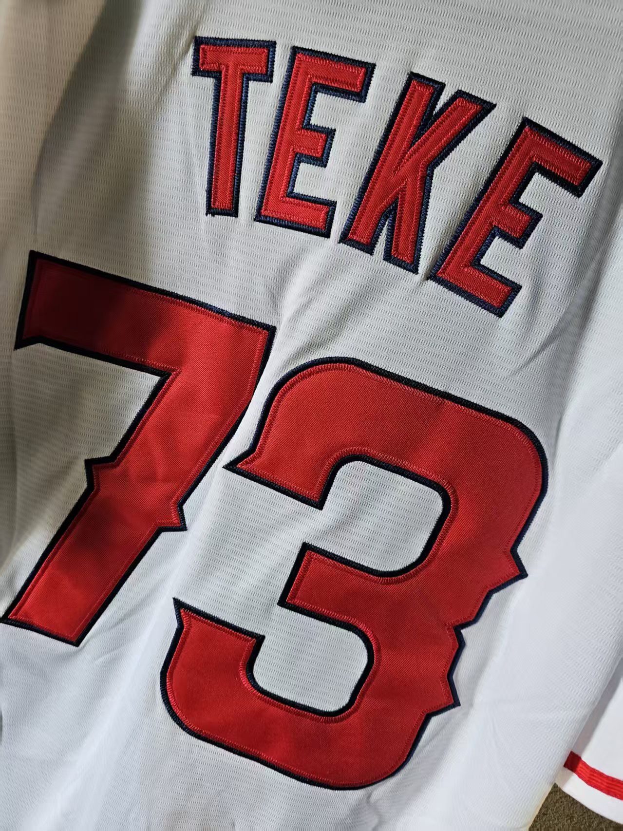 MLB Angels of Anaheim #73 Teke Jersey Size US XL / EU 56 / 4 - 4 Thumbnail